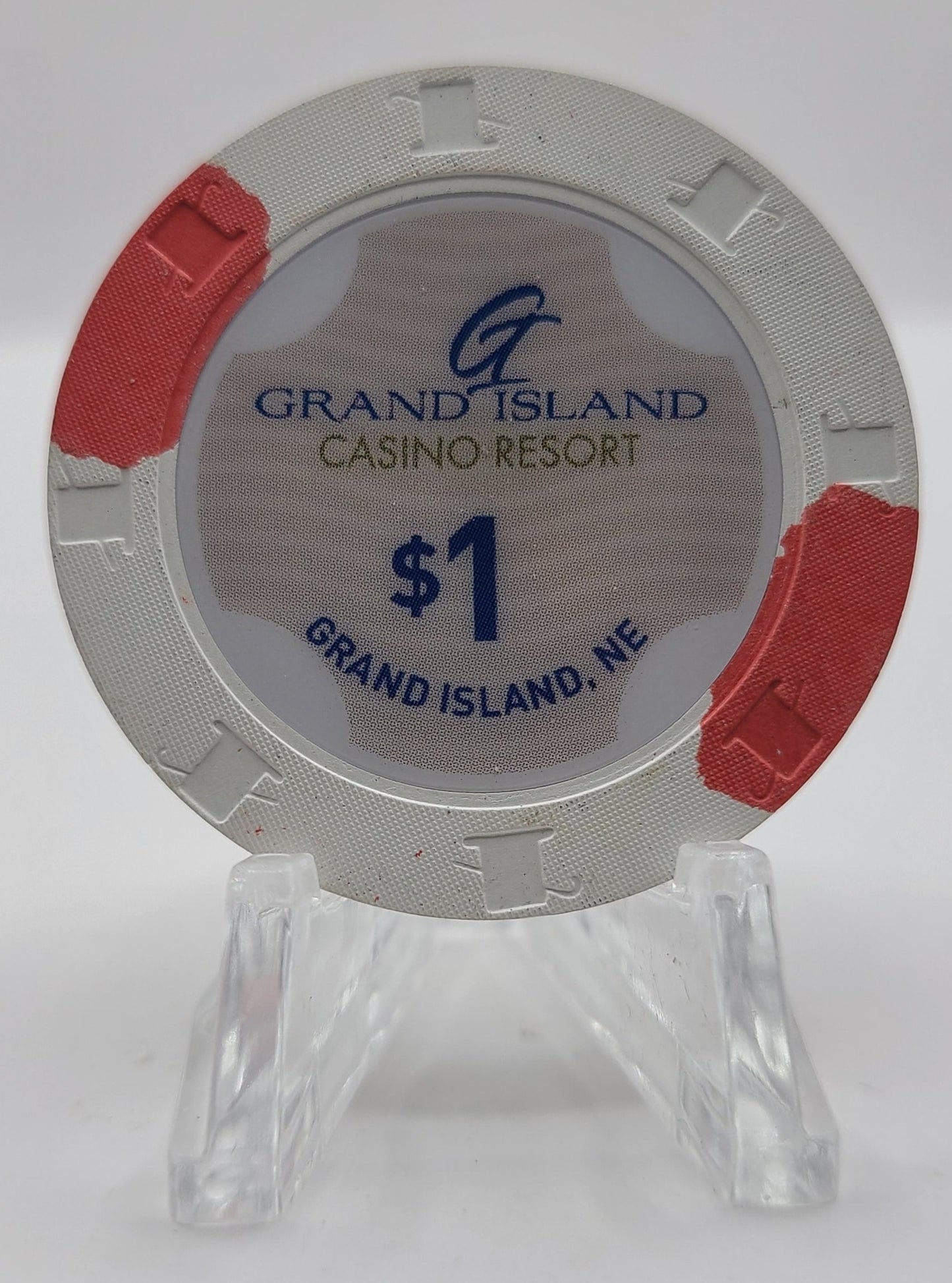 Grand Island Resort Racino Grand Island Nebraska 2023 $1 Casino Chip