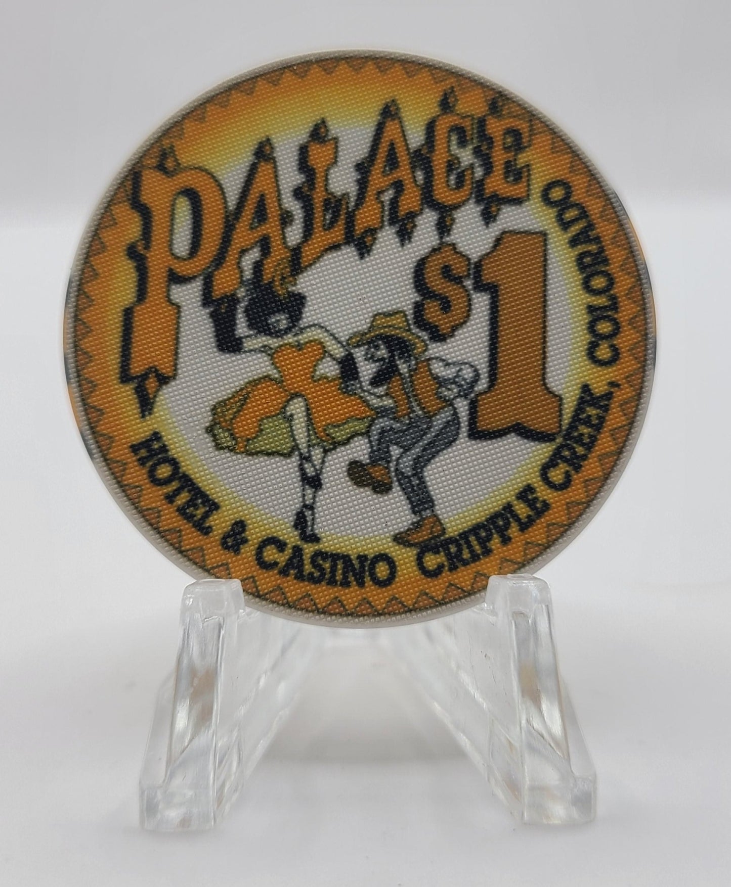 Palace Hotel Casino Cripple Creek Colorado 1992 $1 Casino Chip