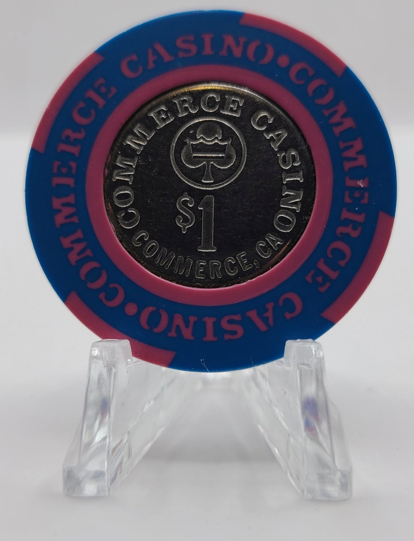 Commerce Casino Hotel Commerce California $1 Casino Chip