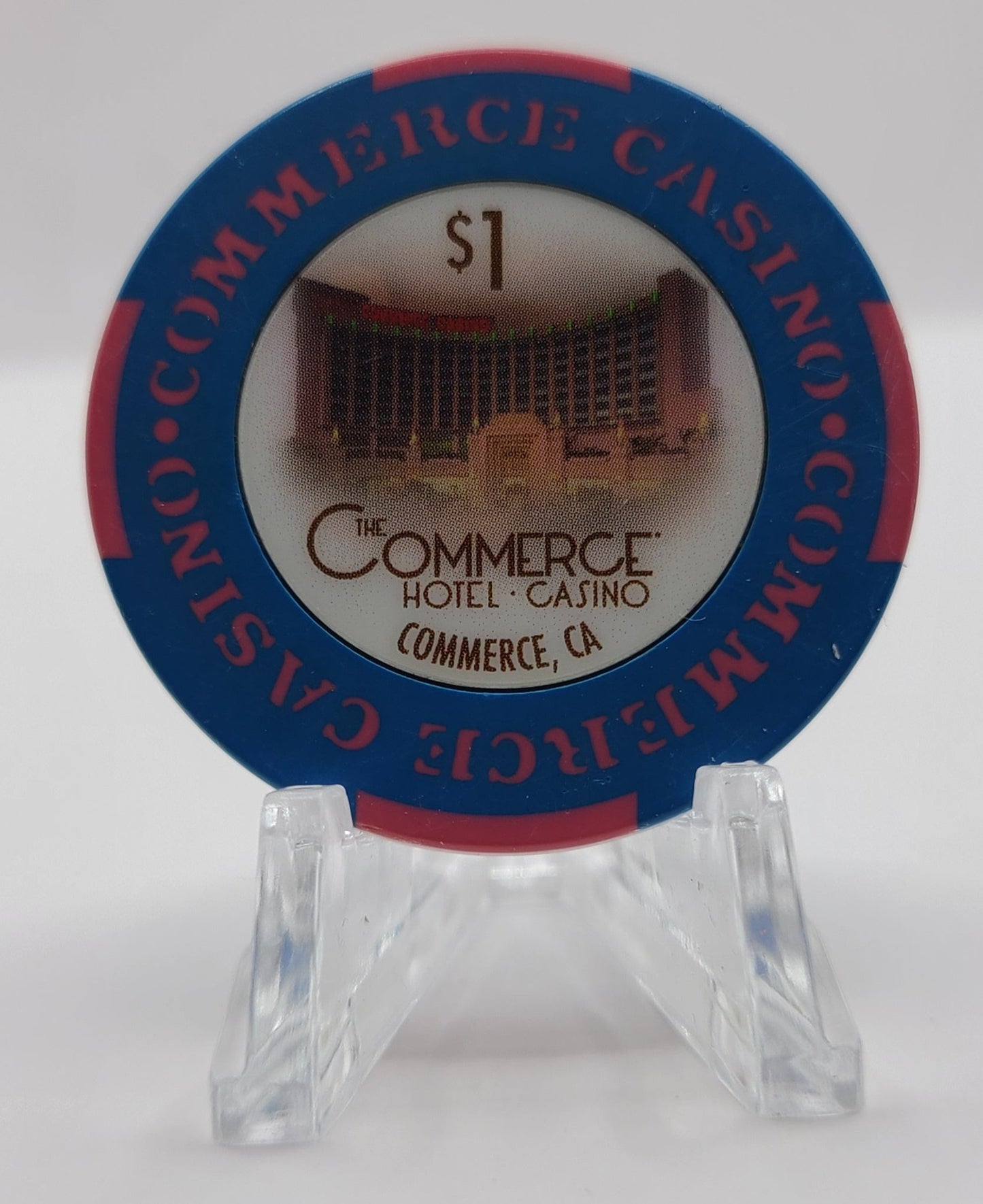 Commerce Casino Hotel Commerce California 2013 $1 Chip