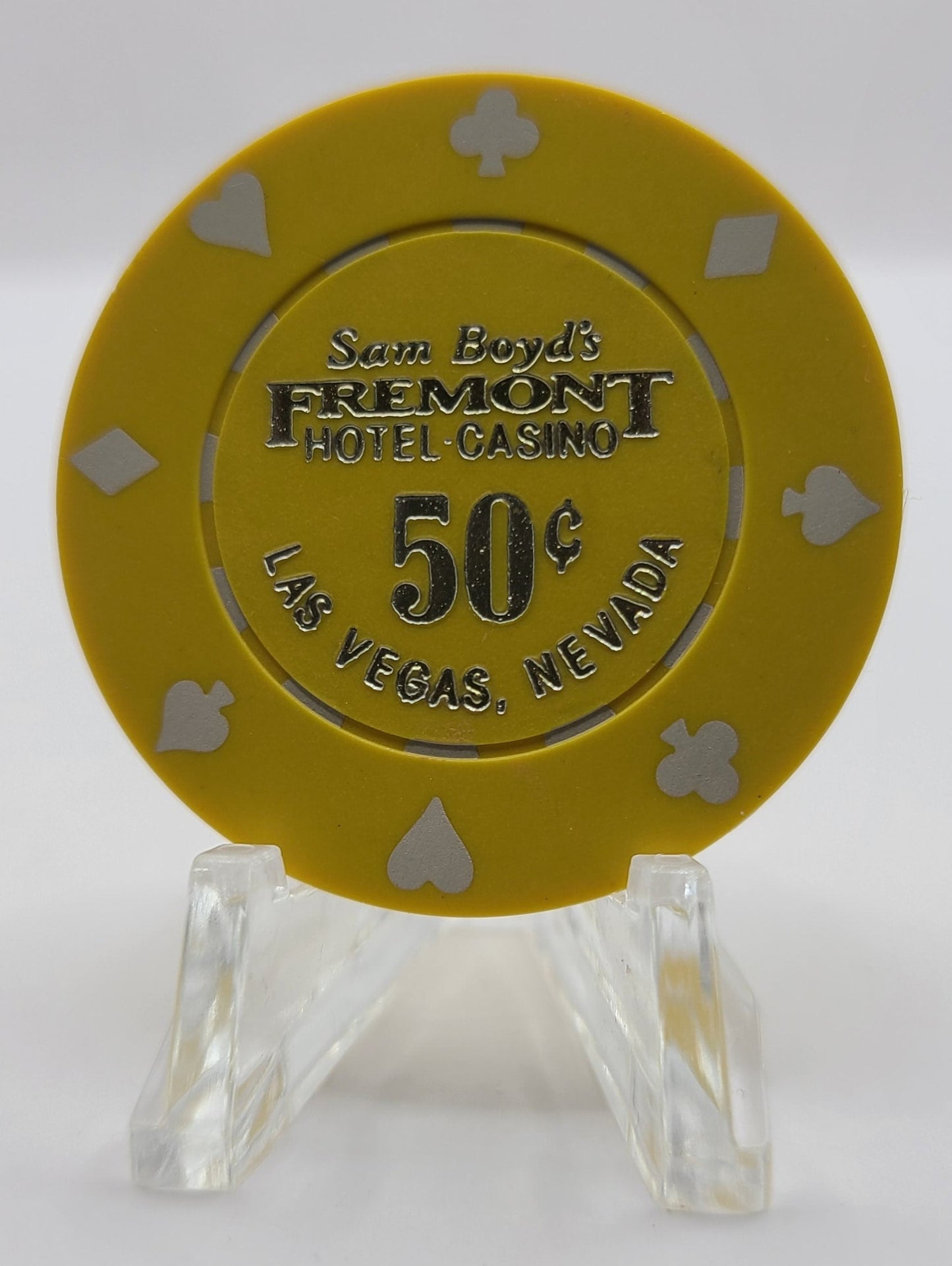 Freemont Hotel Casino Las Vegas Nevada 1985 $.50 Chip N0256