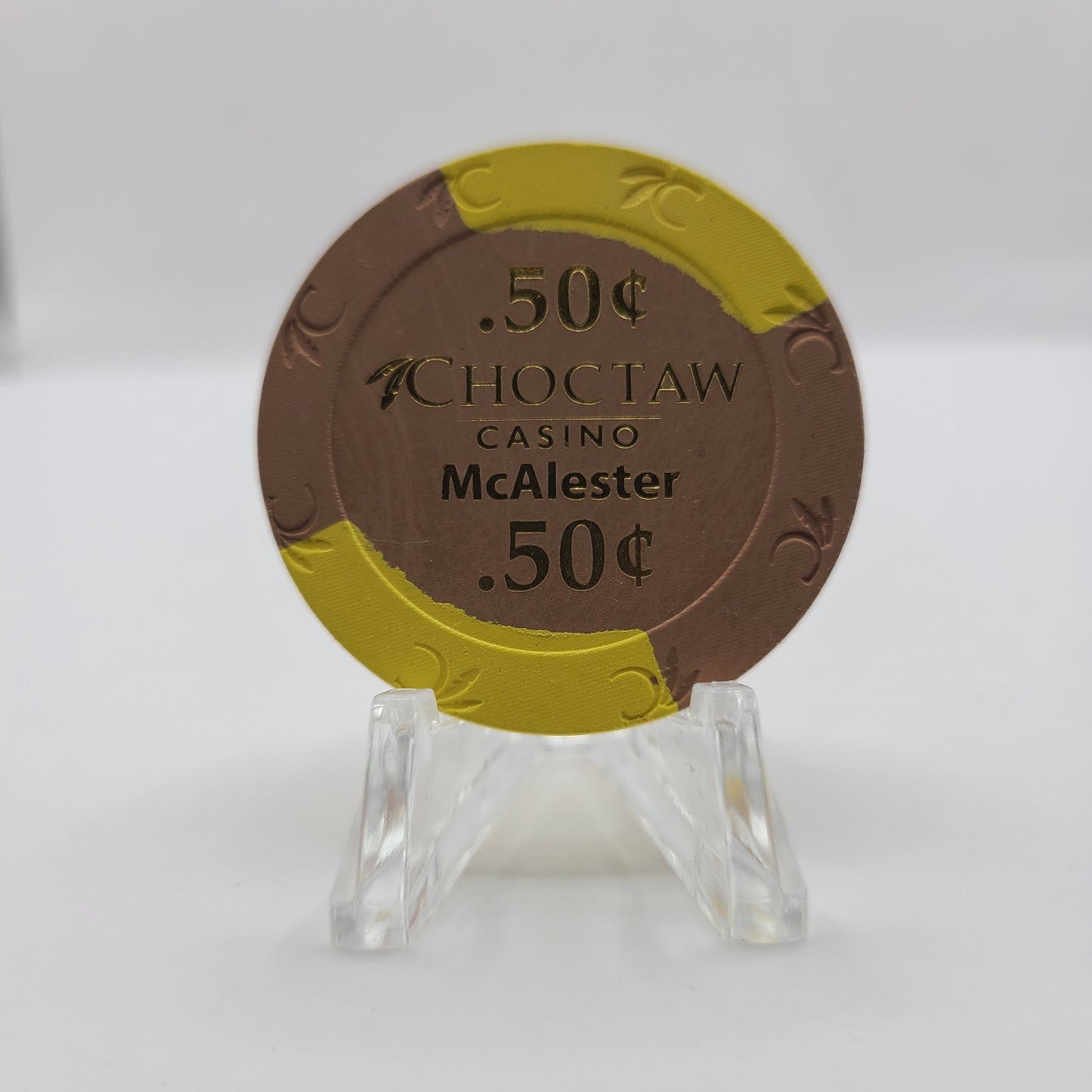 Choctaw Casino McAlister Oklahoma 2022 $.50 Casino Chip
