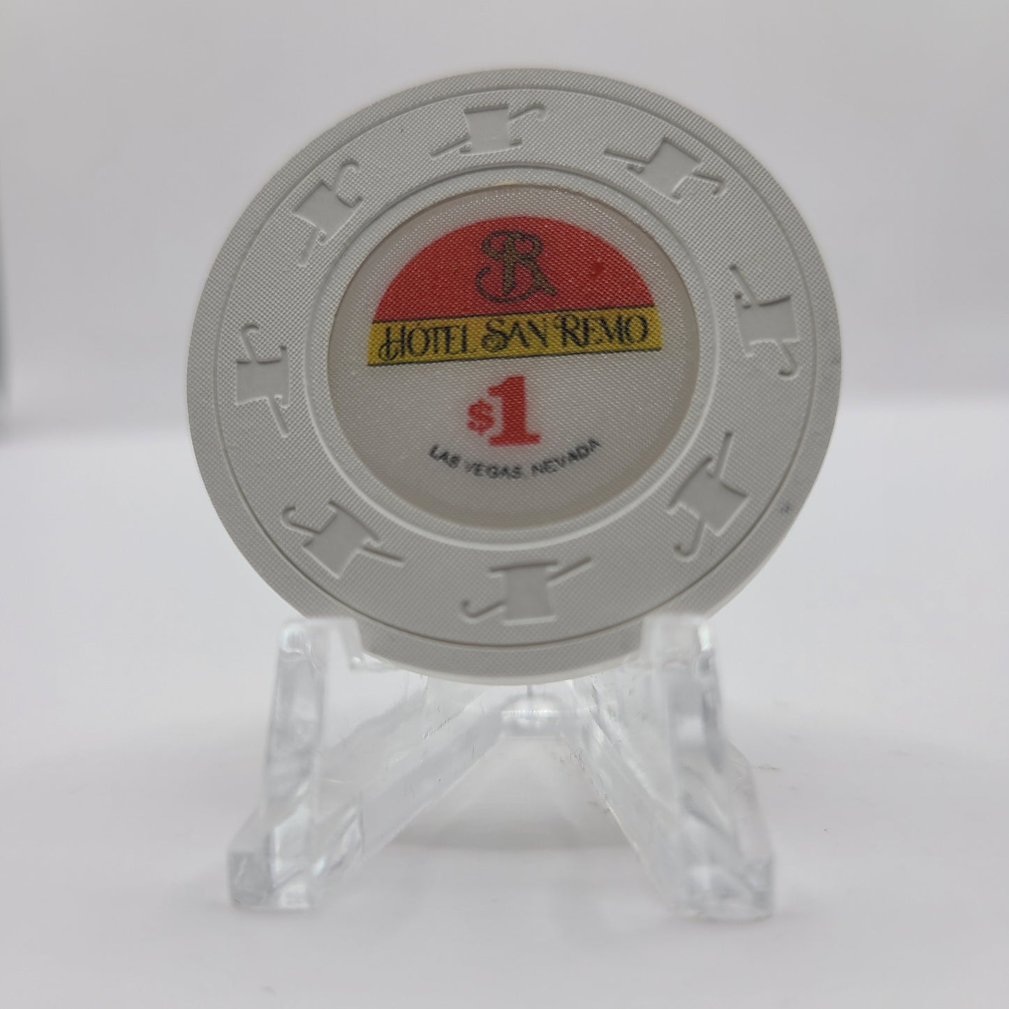Hotel San Remo Las Vegas Nevada 1989 $1 Casino Chip N1784