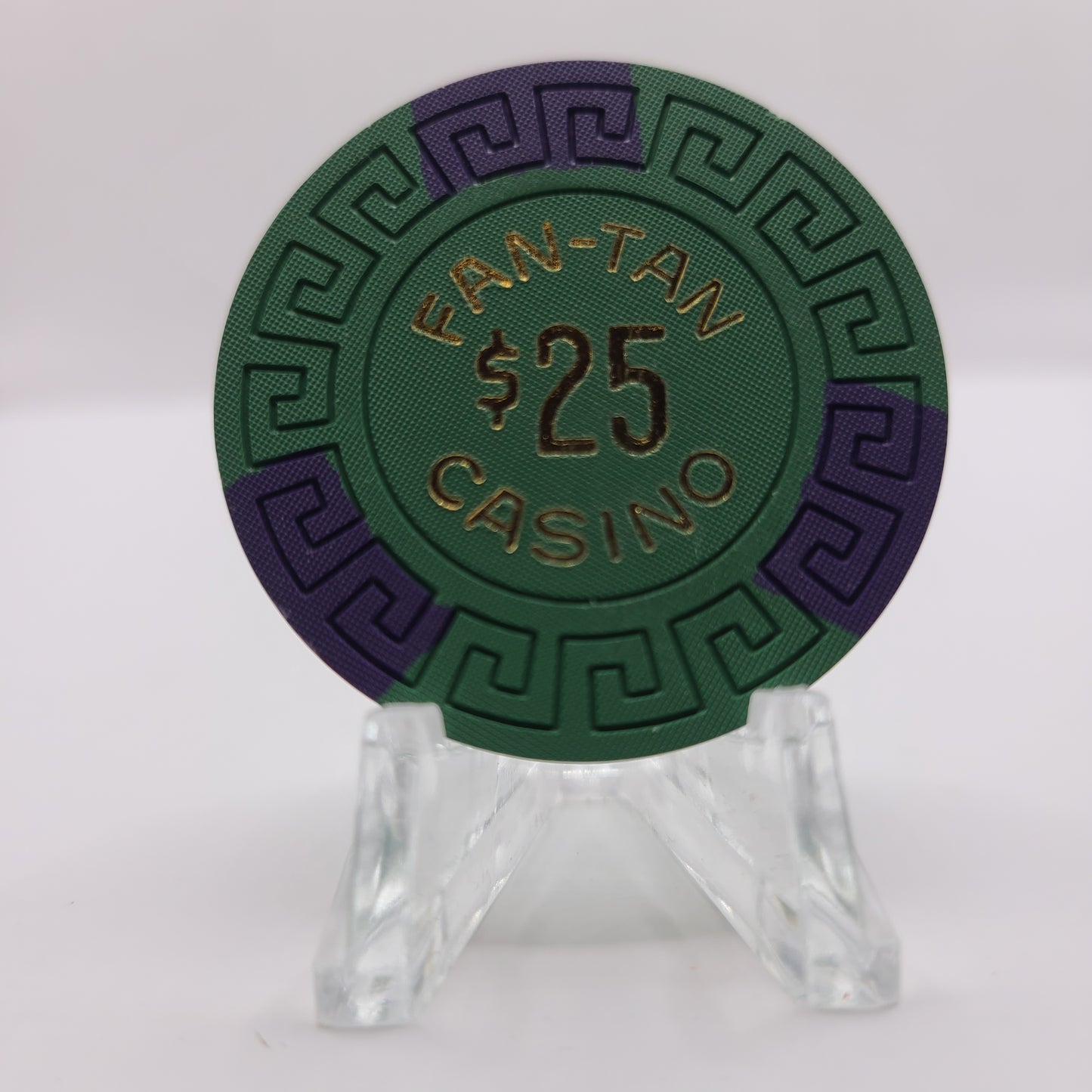 Fan-Tan Casino Reno Nevada 1967 $25 Chip N5062