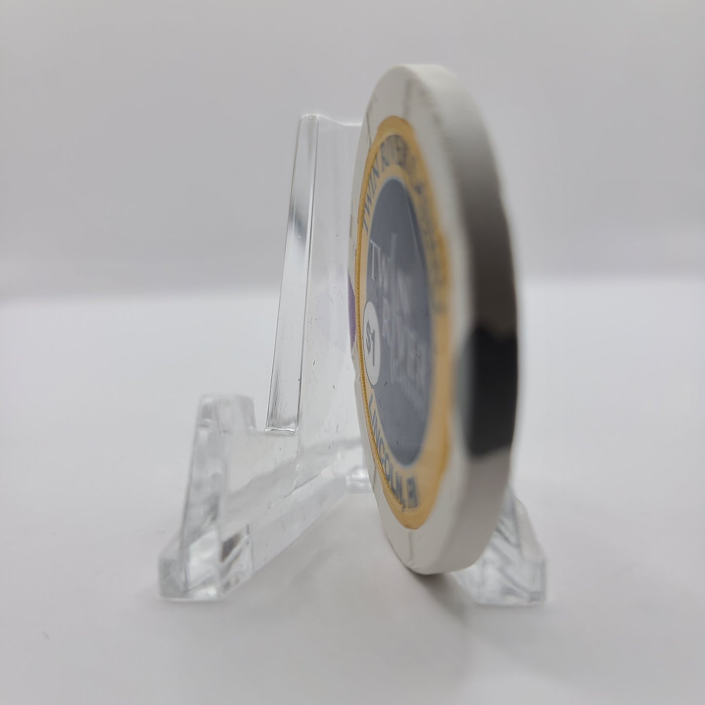 Twin River Casino Lincoln Rhode Island 2013 $1 Casino Chip