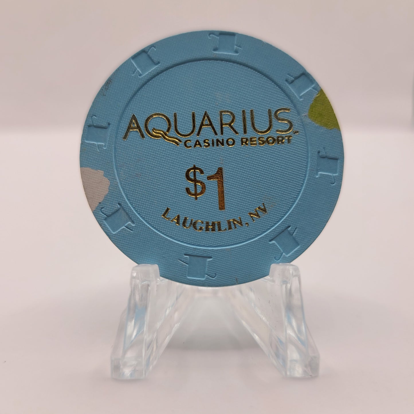 Aquarius Casino Laughlin Nevada 2022 $1 Chip
