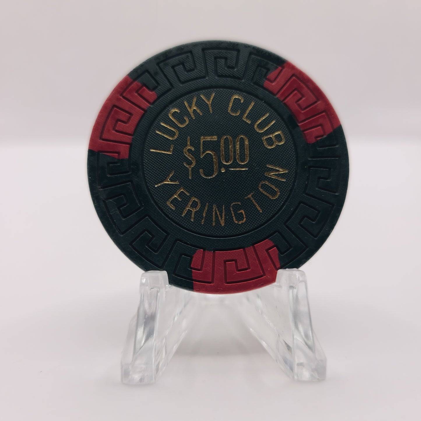 Lucky Club "Dini's" Yerington Nevada 1960's $5 Casino Chip N3256