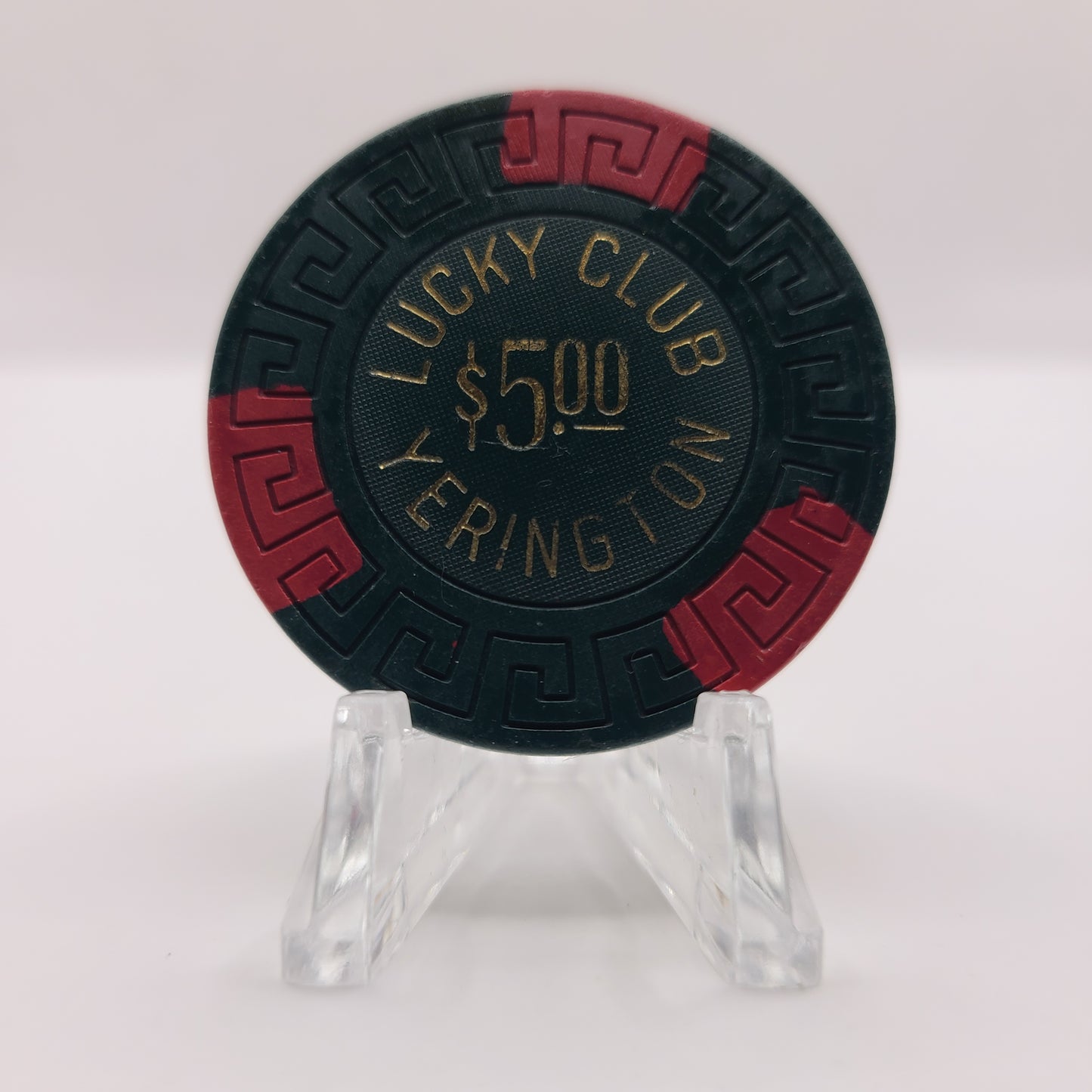 Lucky Club "Dini's" Yerington Nevada 1960's $5 Casino Chip N3256