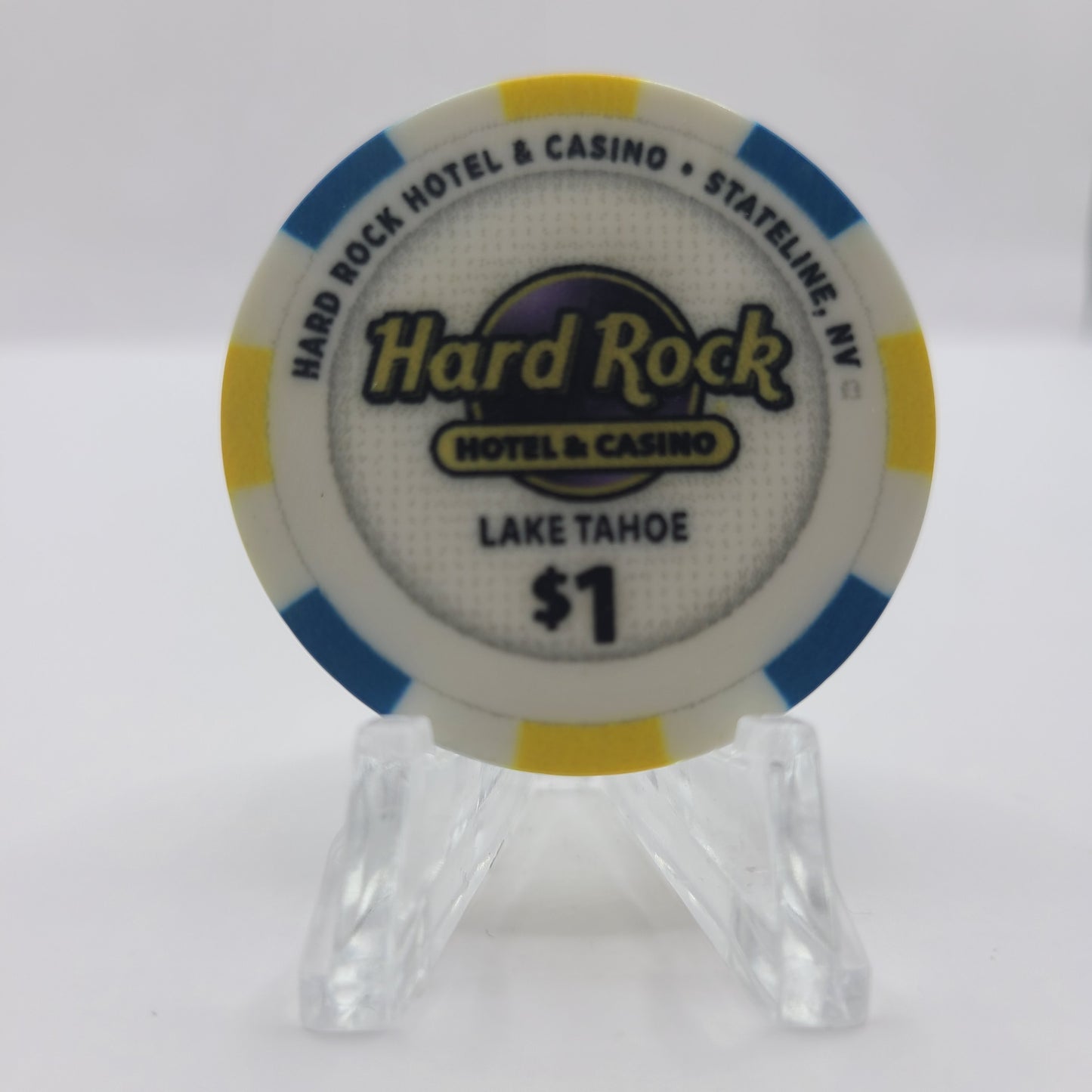 Hard Rock Hotel Casino Lake Tahoe Nevada $1 Casino Chip
