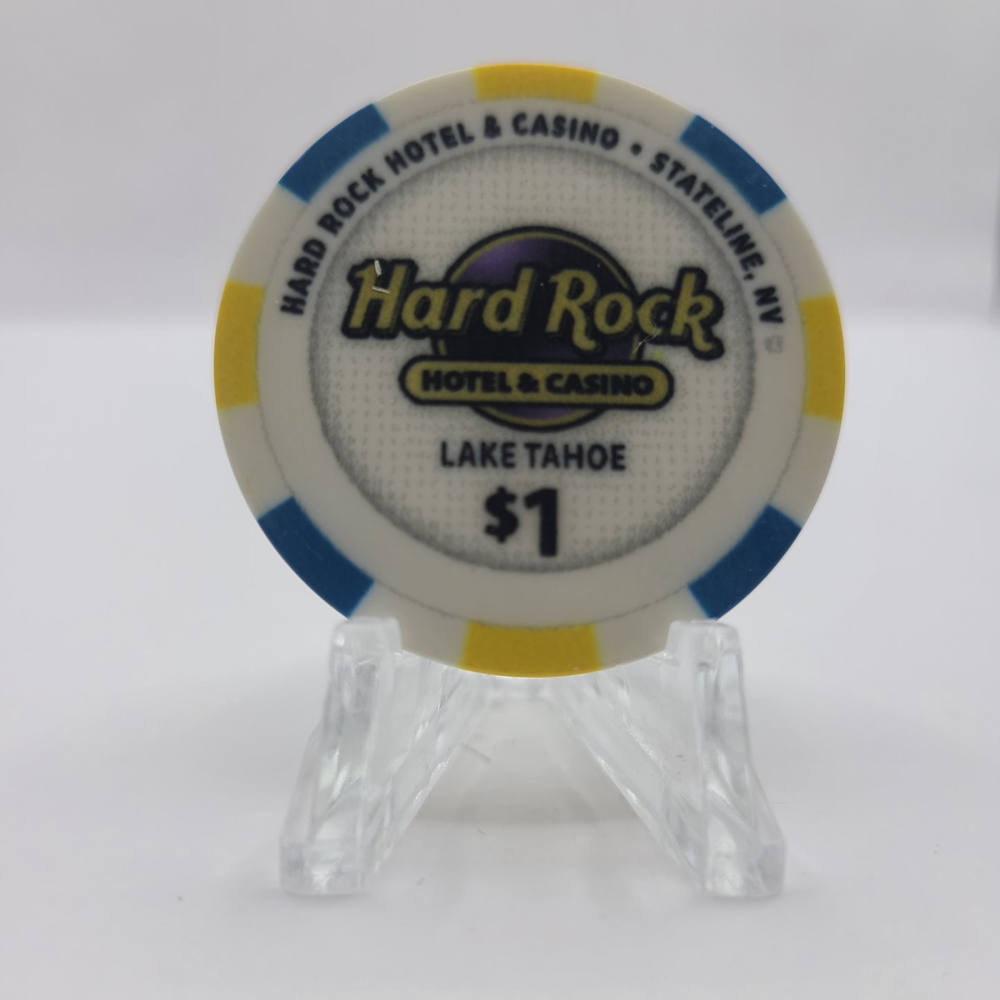 Hard Rock Hotel Casino Lake Tahoe Nevada $1 Casino Chip