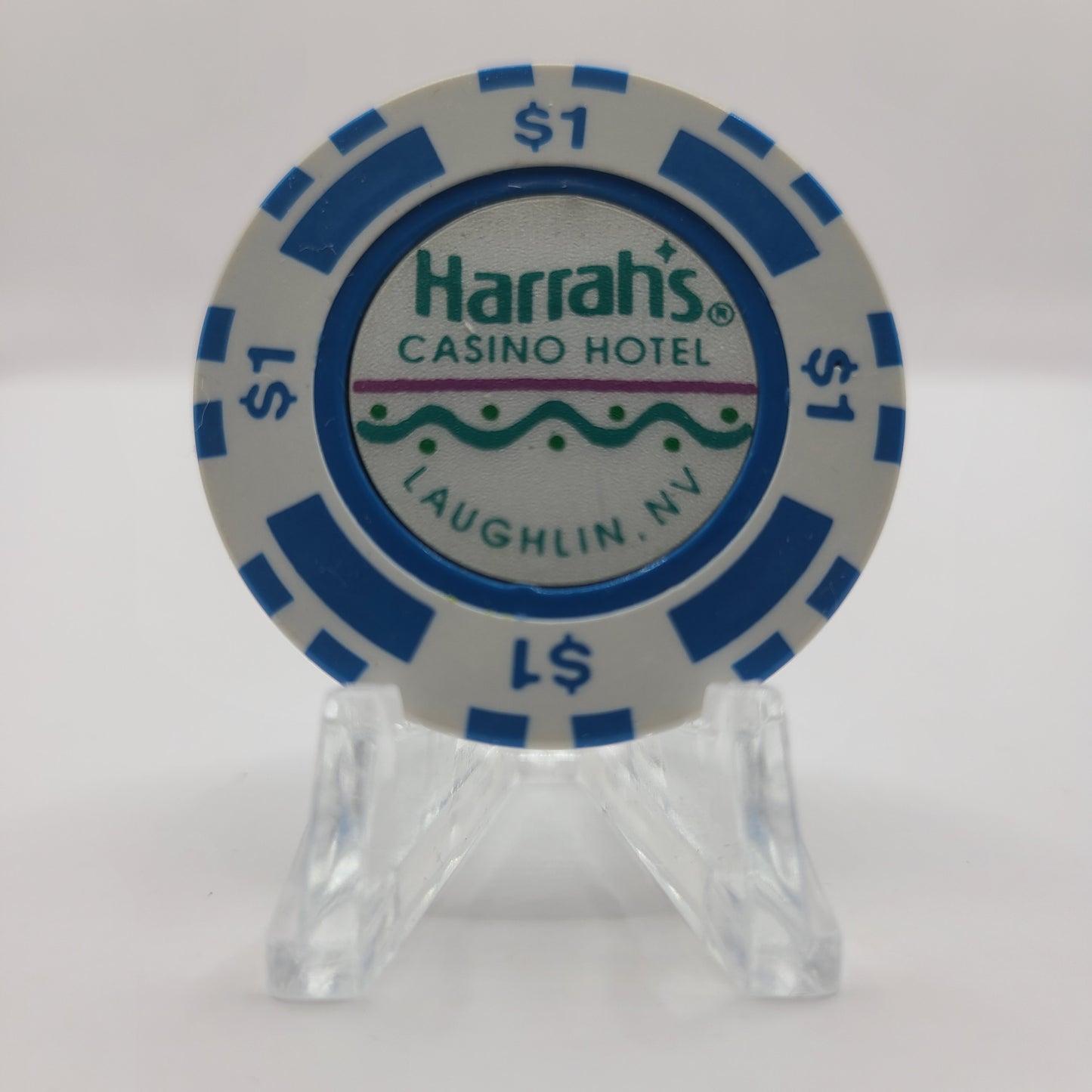 Harrah's Casino Laughlin Nevada 1992 $1 Chip