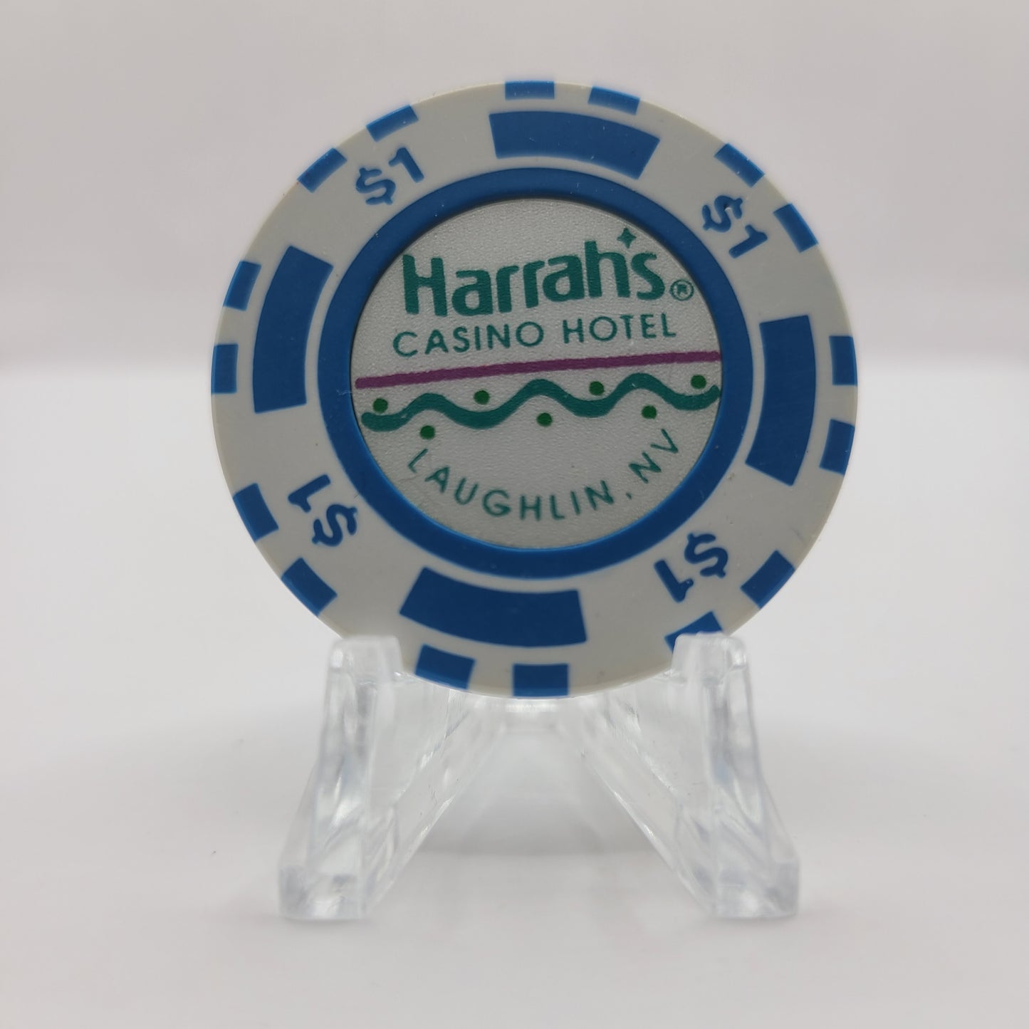 Harrah's Casino Laughlin Nevada 1992 $1 Chip