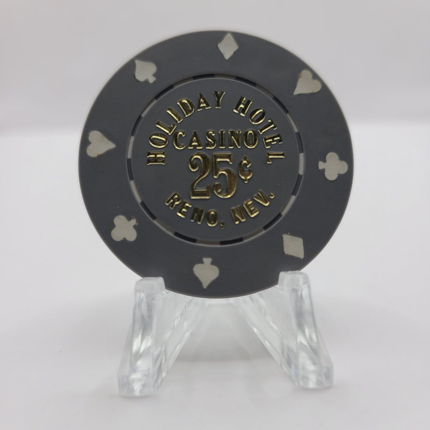Holiday Casino Reno Nevada 1988 $.25 Casino Chip N0276