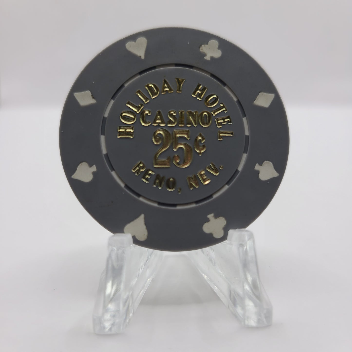 Holiday Casino Reno Nevada 1988 $.25 Casino Chip N0276