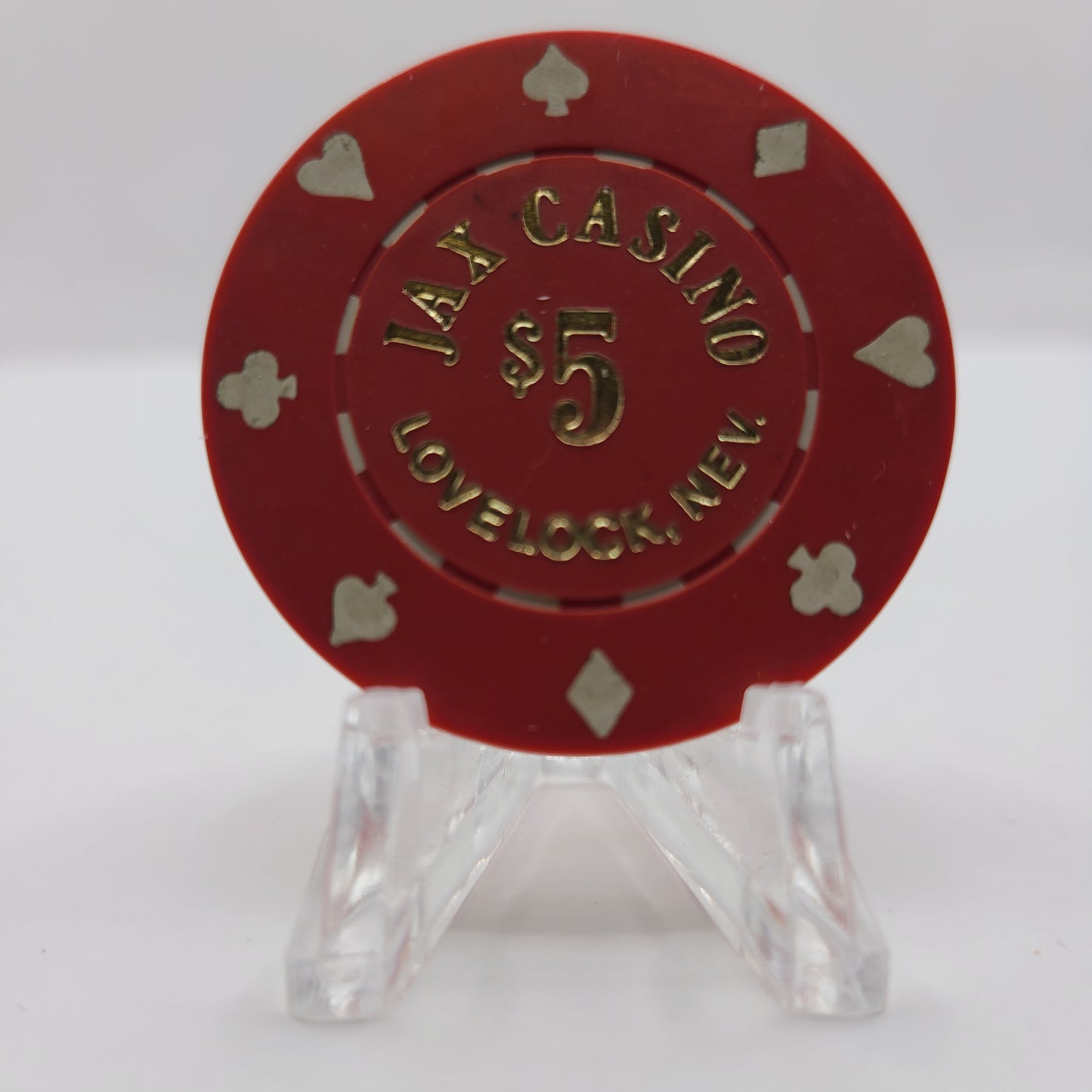 Jax Club Lovelock Nevada 1986 $5 Chip N0222