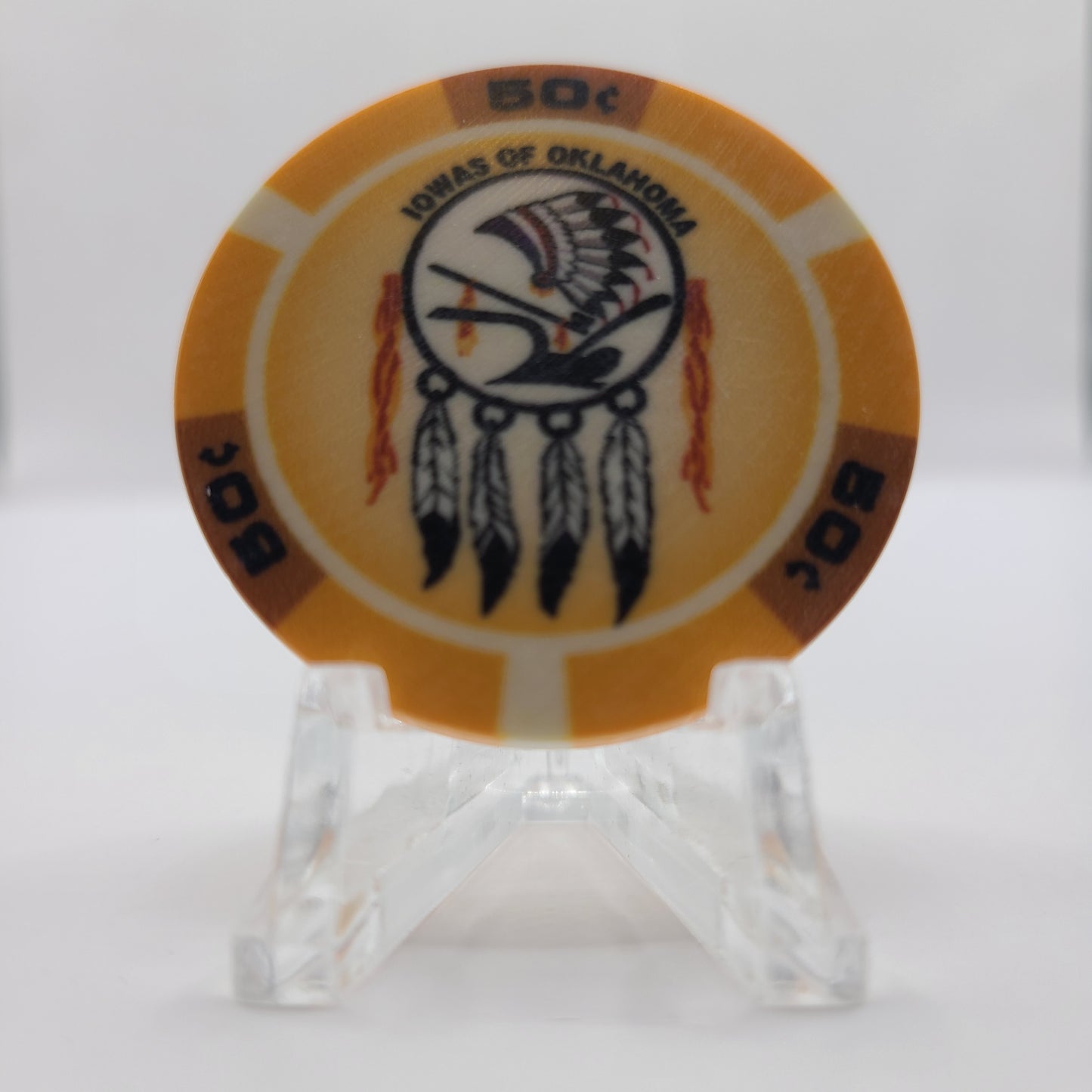 Cimarron Casino Perkins Oklahoma 2017 $.50 Chip