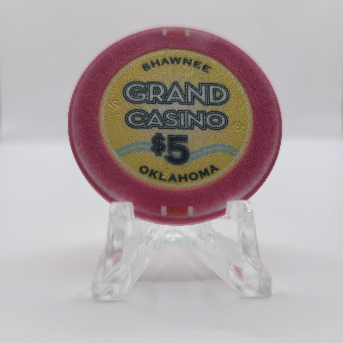 Grand Casino Shawnee Oklahoma 2017 $5 Chip