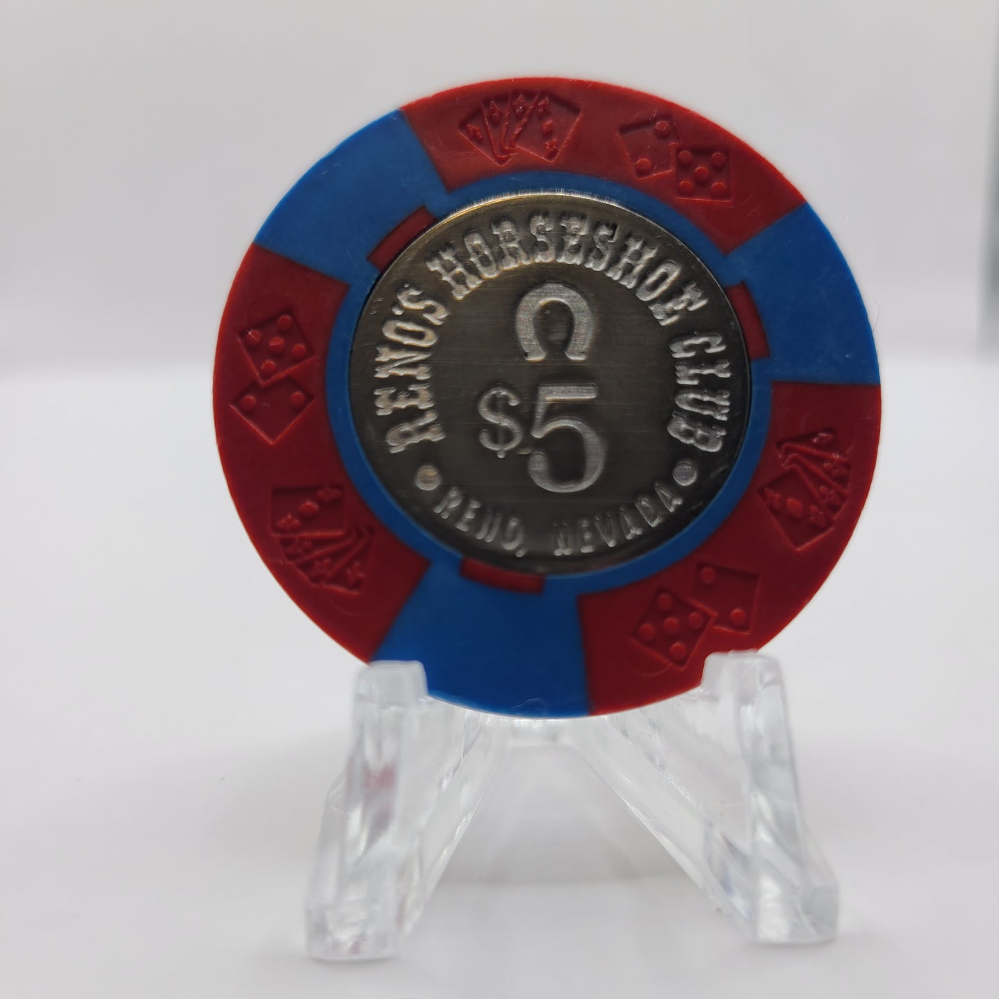 Horseshoe Club Casino Reno Nevada 1986 $5 Chip N5194