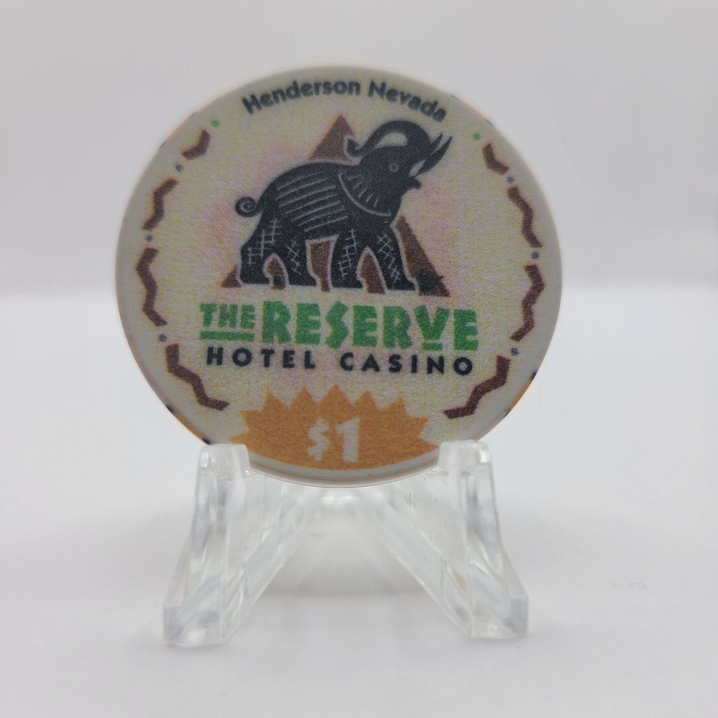 The Reserve Casino Henderson Nevada 1998 $1 Chip V1391