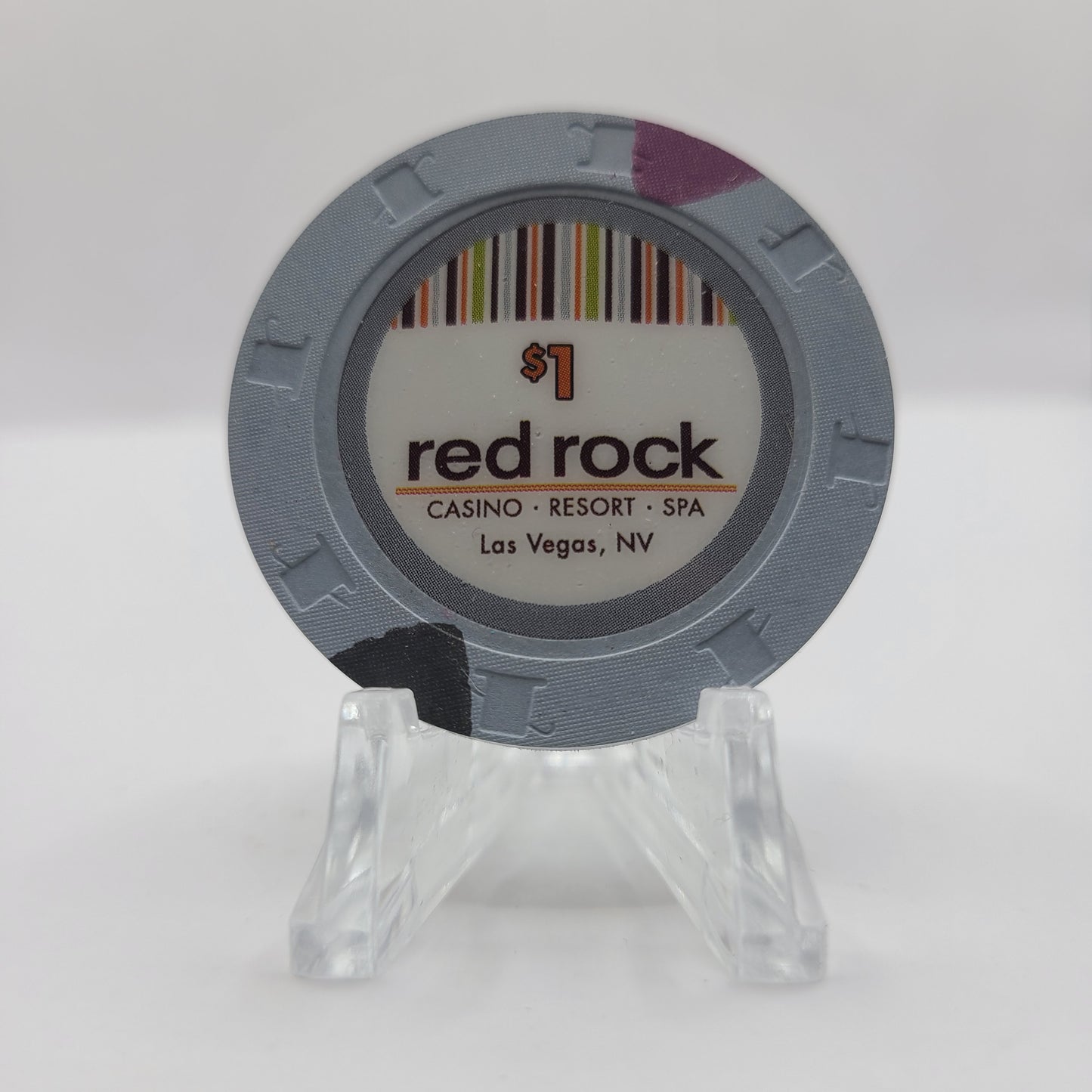 Red Rock Hotel Casino Las Vegas Nevada 2006 $1 Casino Chip E5343