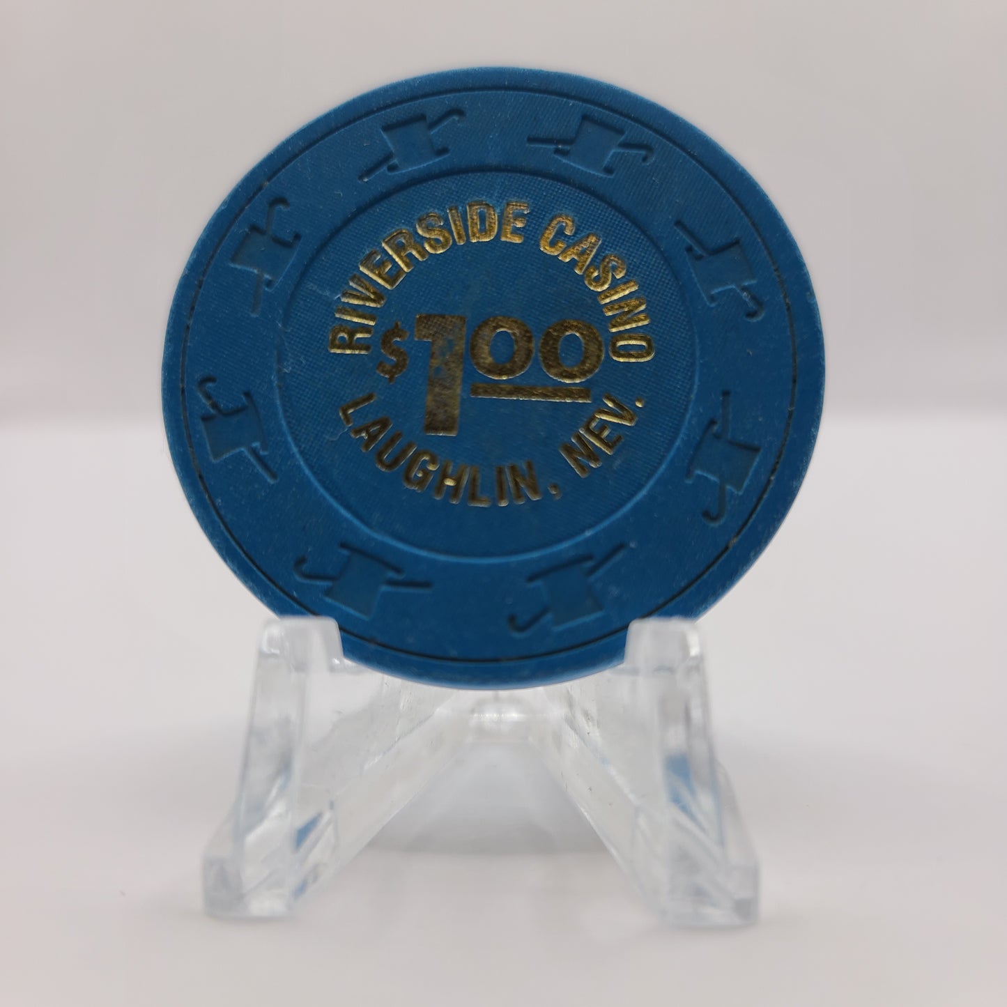 Riverside Resort Laughlin Nevada 1980's $1 Chip V3318