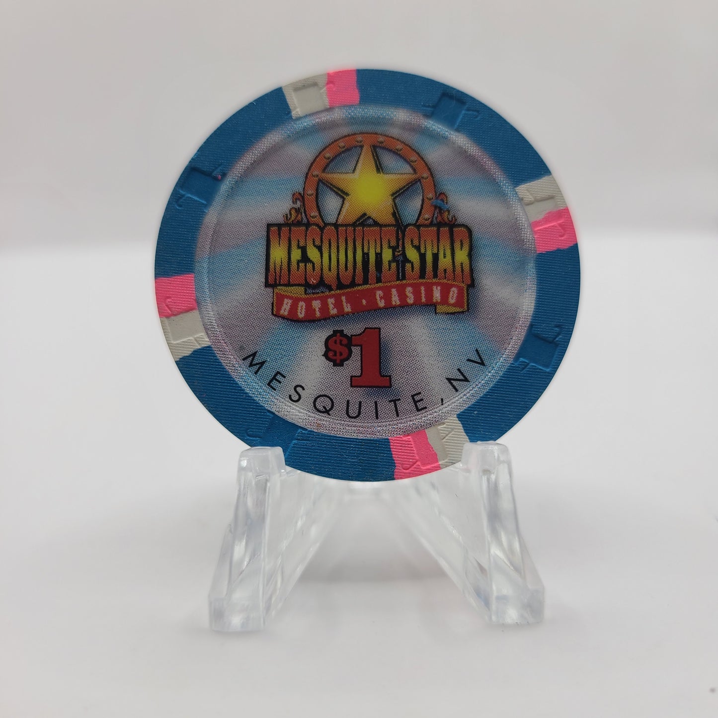 Mesquite Star Hotel Casino Mesquite Nevada 1998 $1 Casino Chip V1081