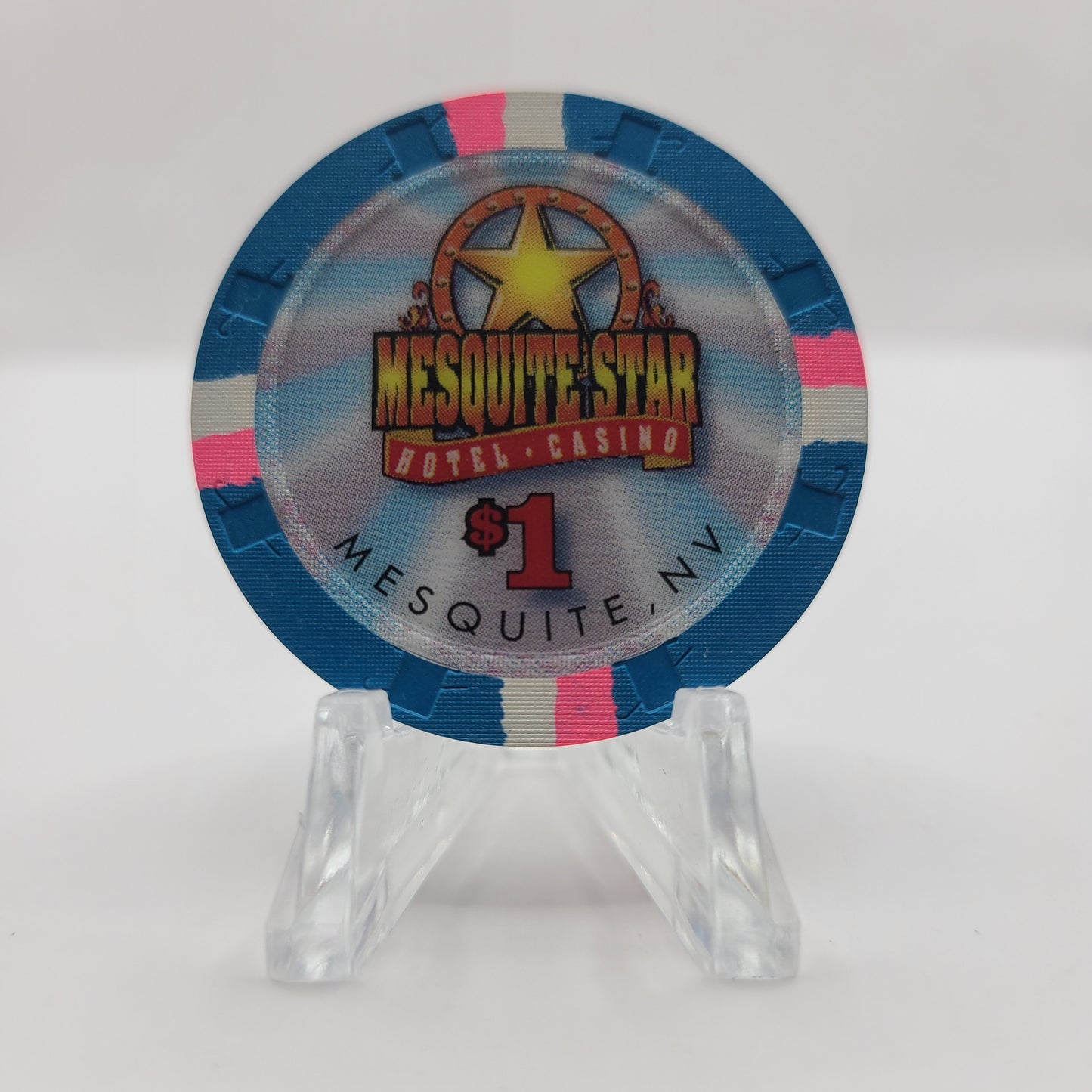 Mesquite Star Hotel Casino Mesquite Nevada 1998 $1 Casino Chip V1081