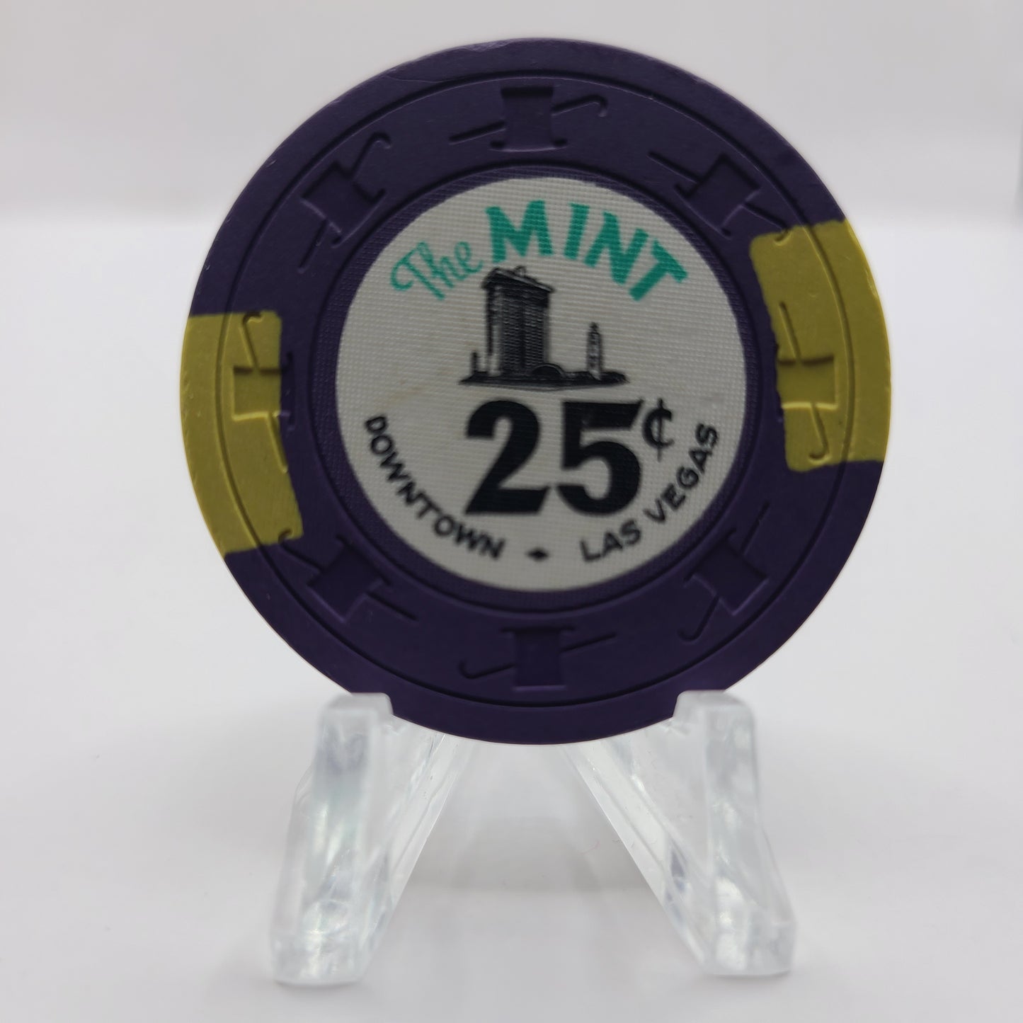 The Mint Hotel Casino Las Vegas Nevada 1973 $.25 Chip N1913