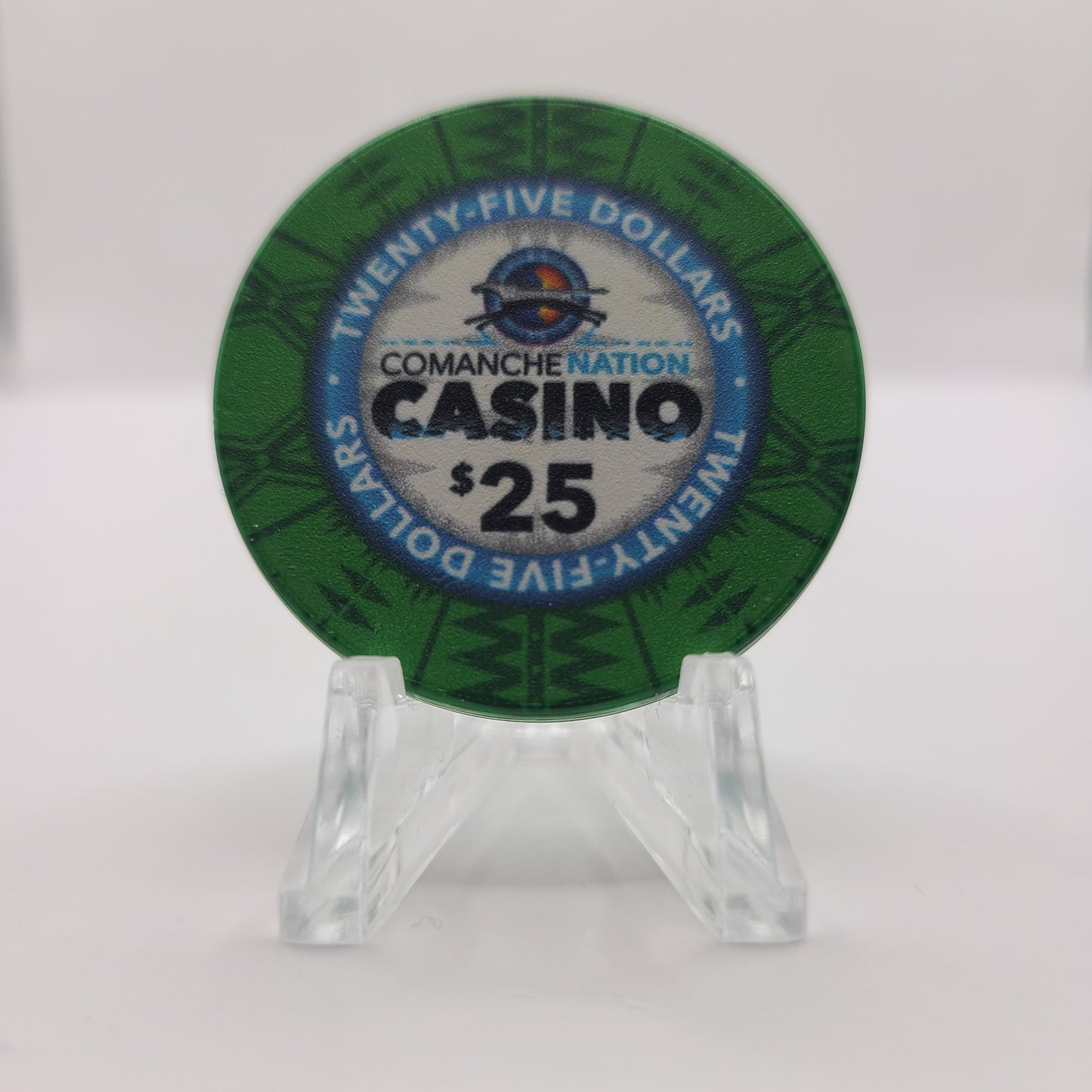 Comanche Nation Casino Lawton Oklahoma 2024 $25 Chip