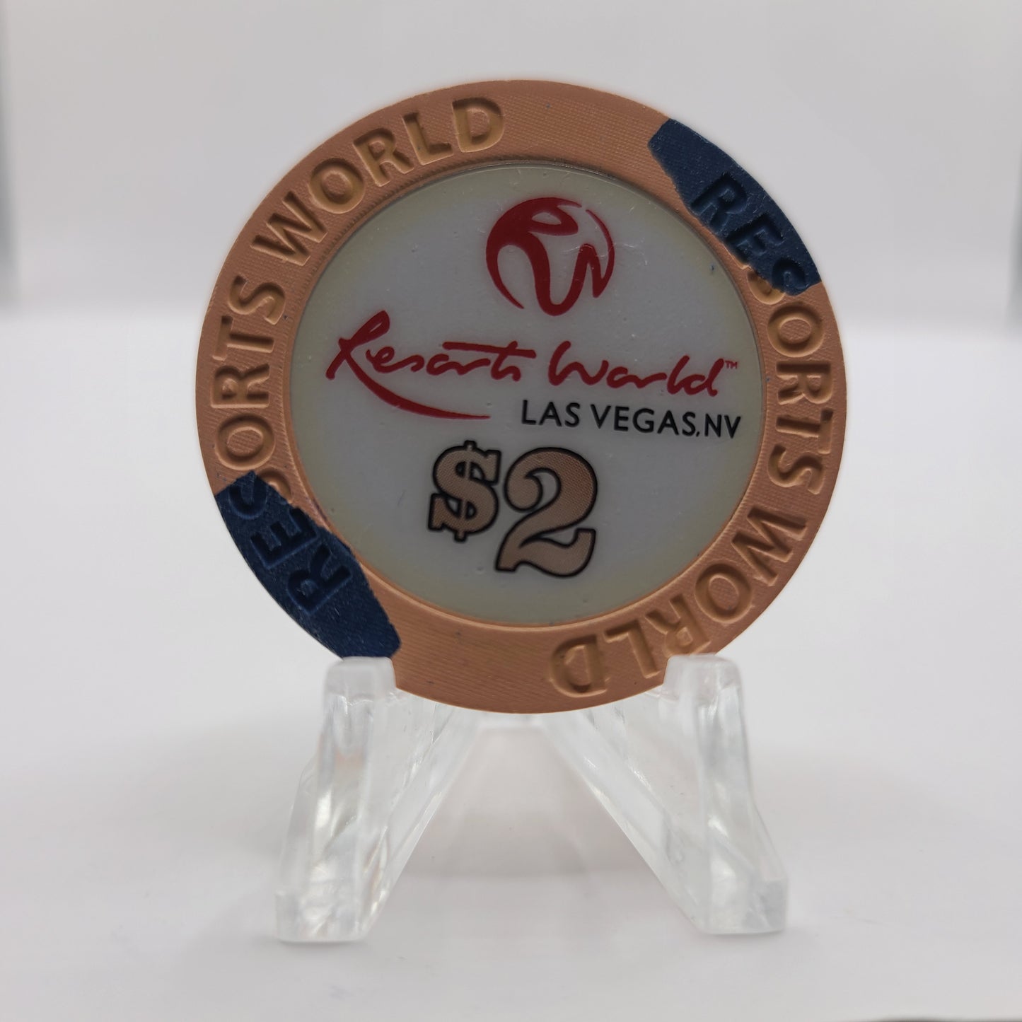 Resort World Casino Las Vegas Nevada 2021 $2 Chip D3228
