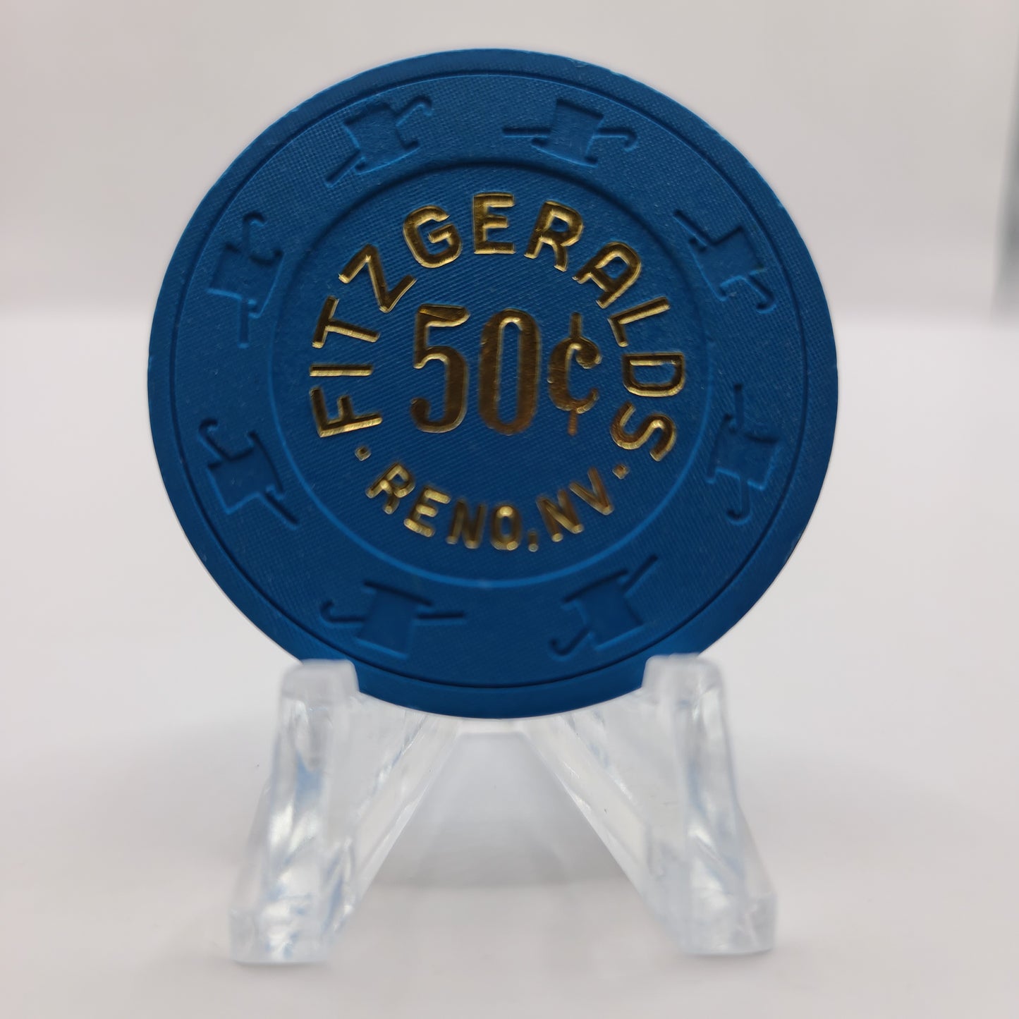 Fitzgeralds Hotel Casino Reno Nevada 1995 $.50 Chip N3004