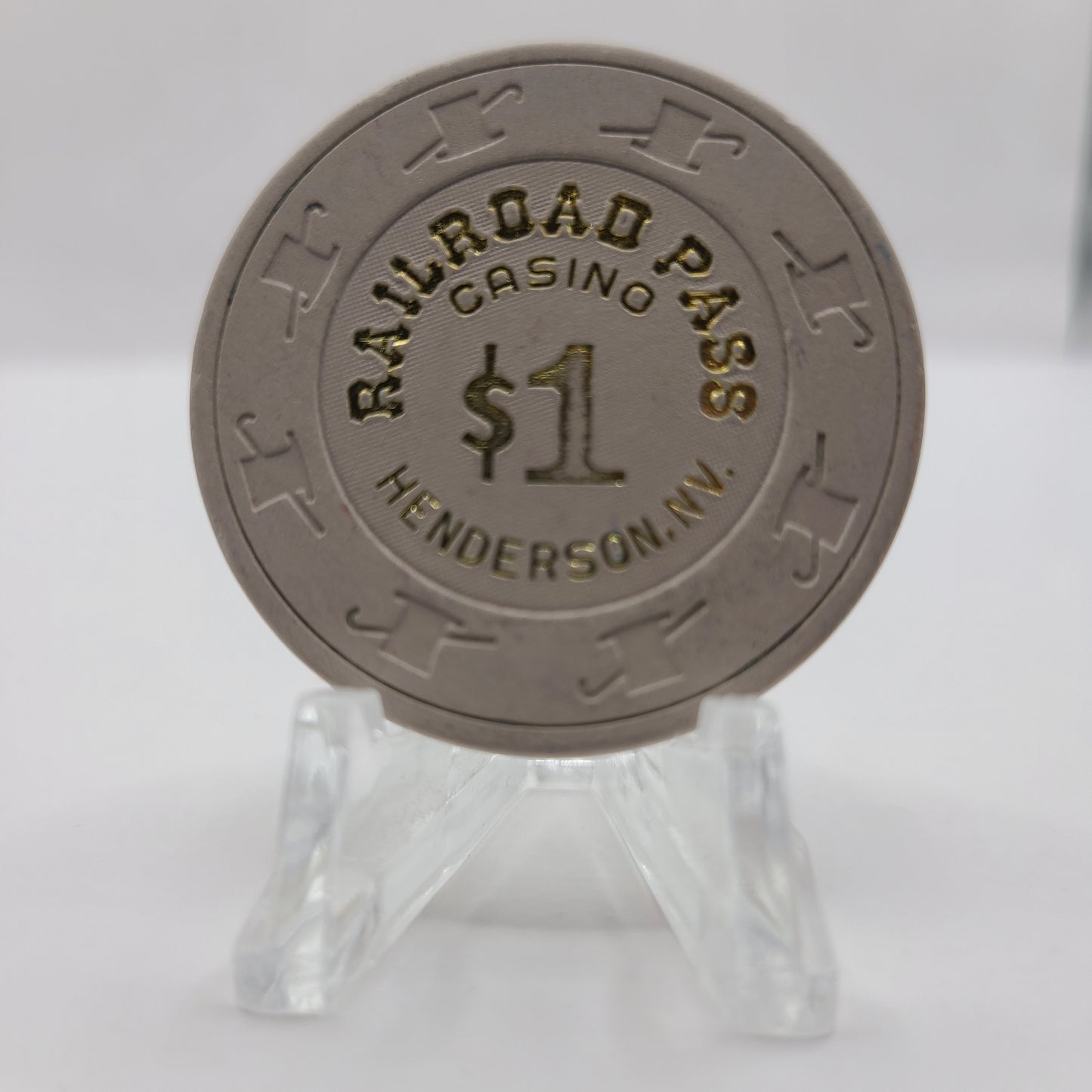 Railroad Pass Casino Henderson Nevada 1986 $1 Chip N2904