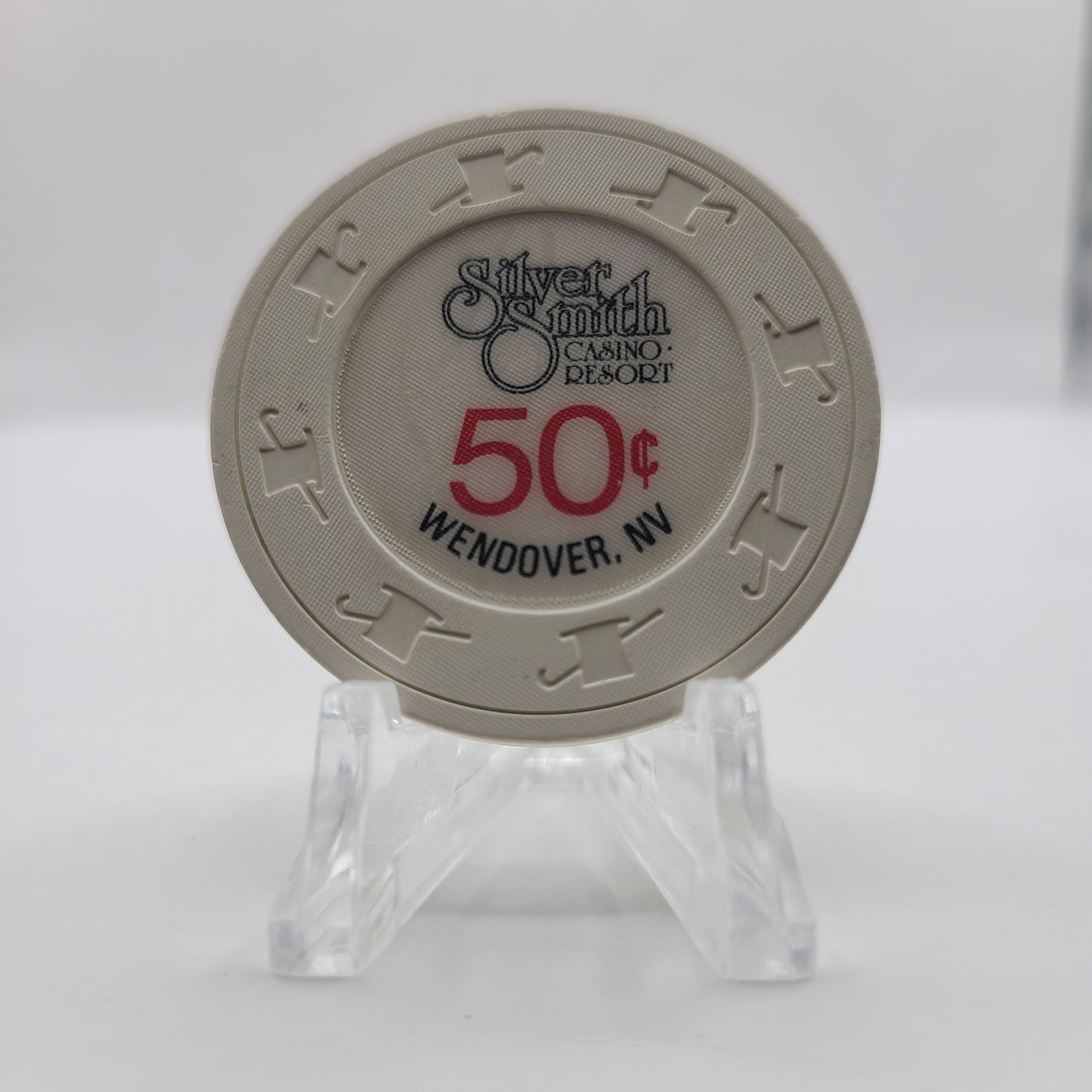 Silver Smith Casino Resort Wendover Nevada 1970's $1 Chip N9128