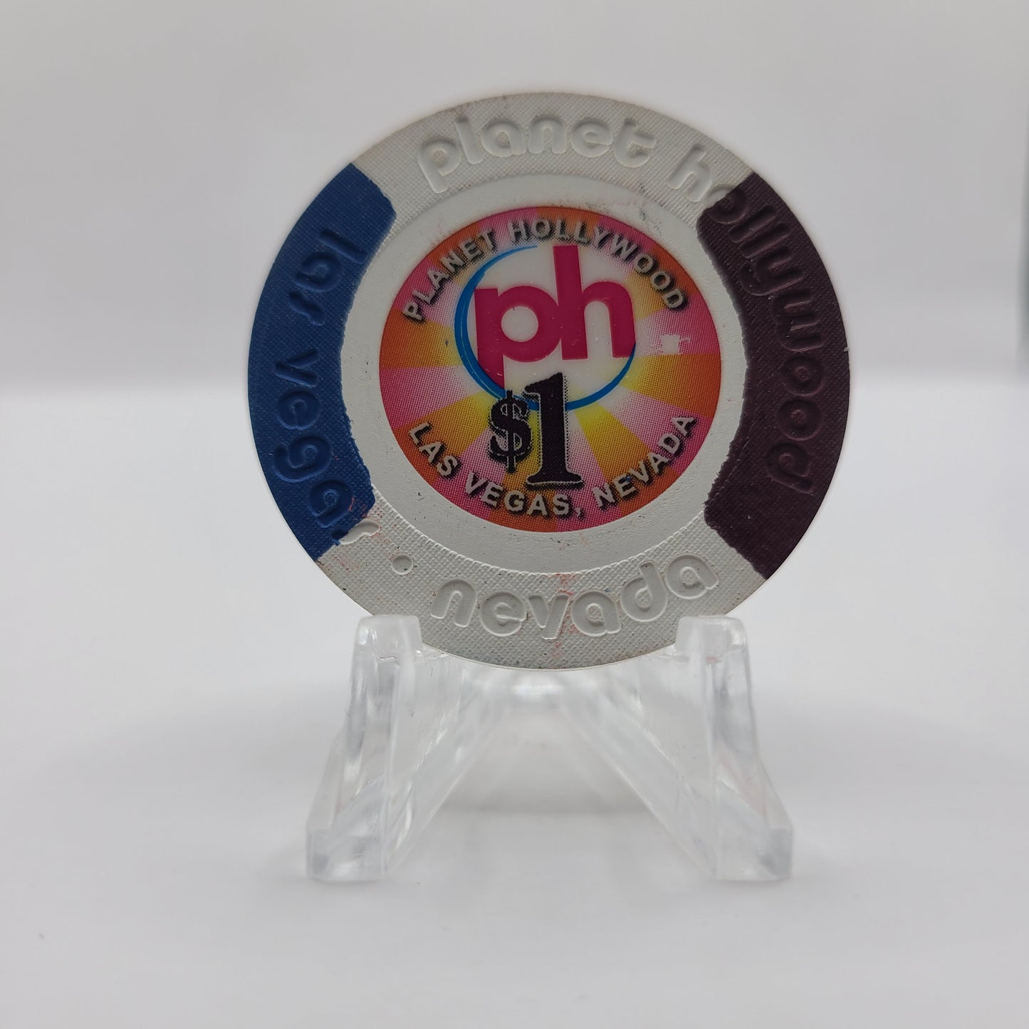 Planet Hollywood Casino Las Vegas Nevada 2012 $1 Casino Chip D0679