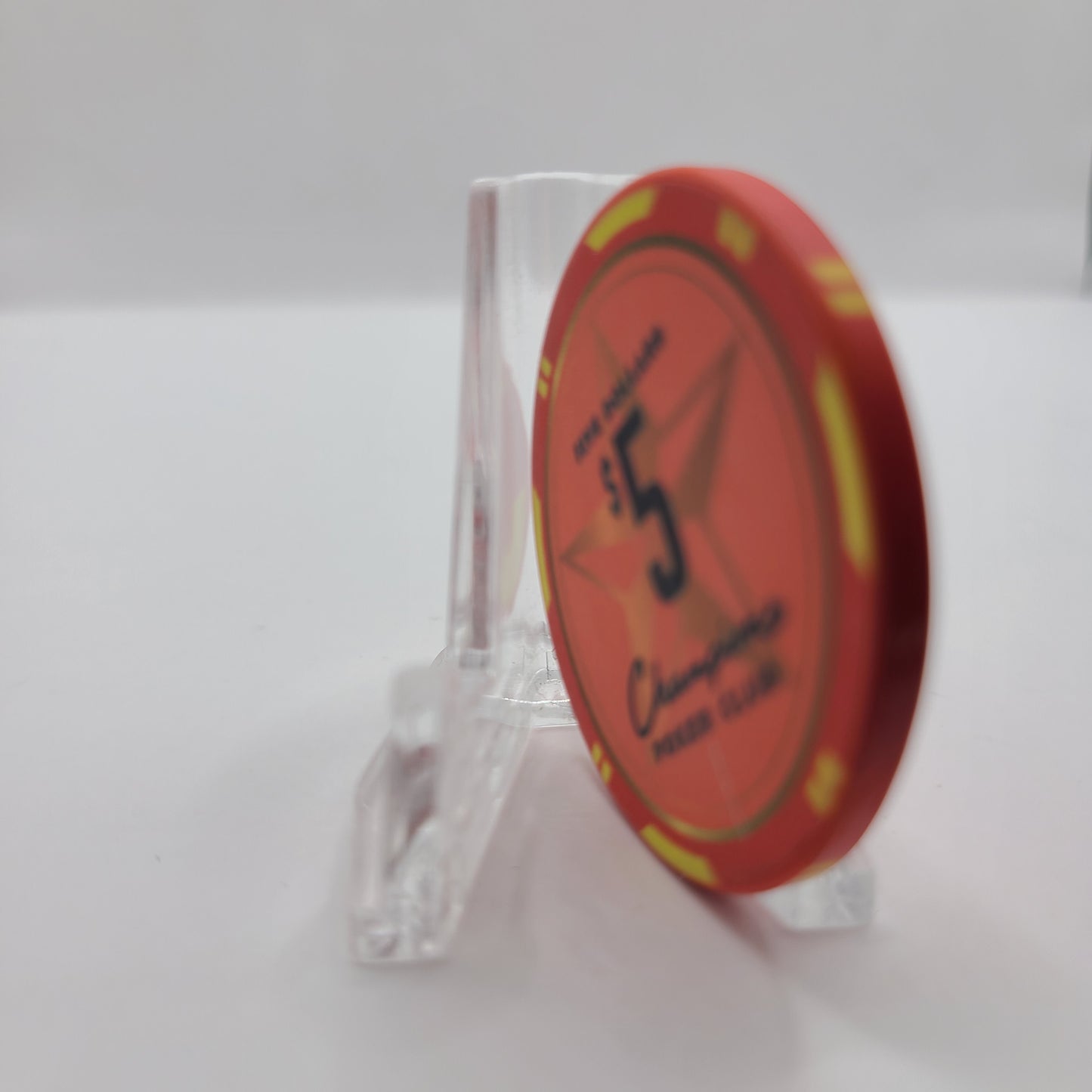 Champions Poker Club Houston Texas 2023 $5 Chip