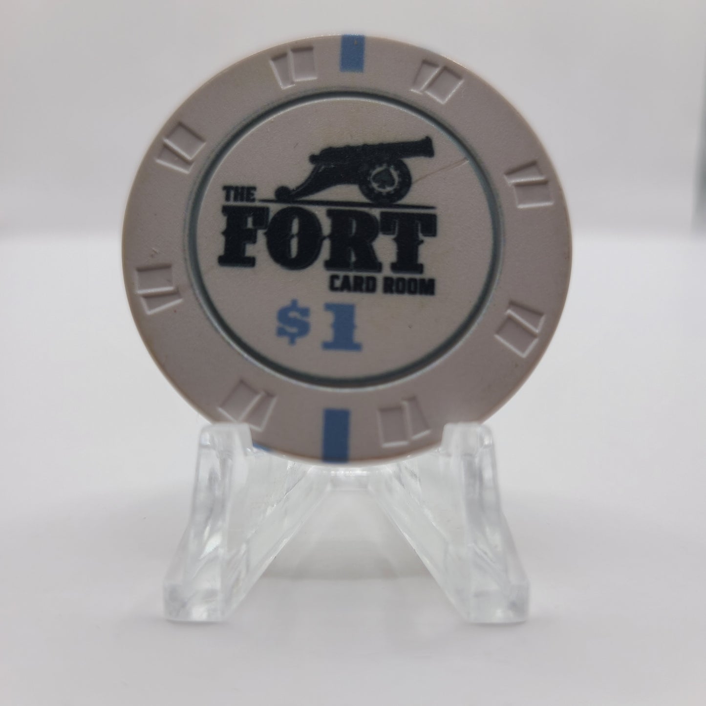 The Fort Card Room Aledo Texas 2022 $1 Chip