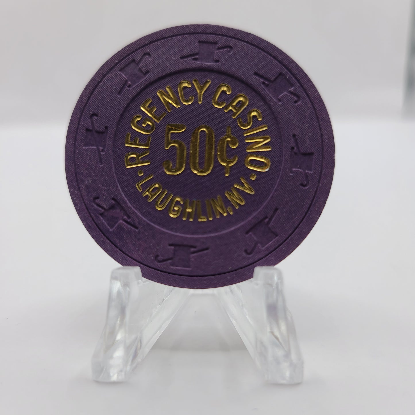 Regency Casino Laughlin Nevada 1985 $.50 Casino Chip N3035