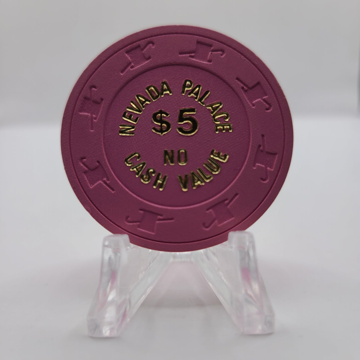 Nevada Palace Casino Las Vegas Nevada 1980's $5 Chip N2799