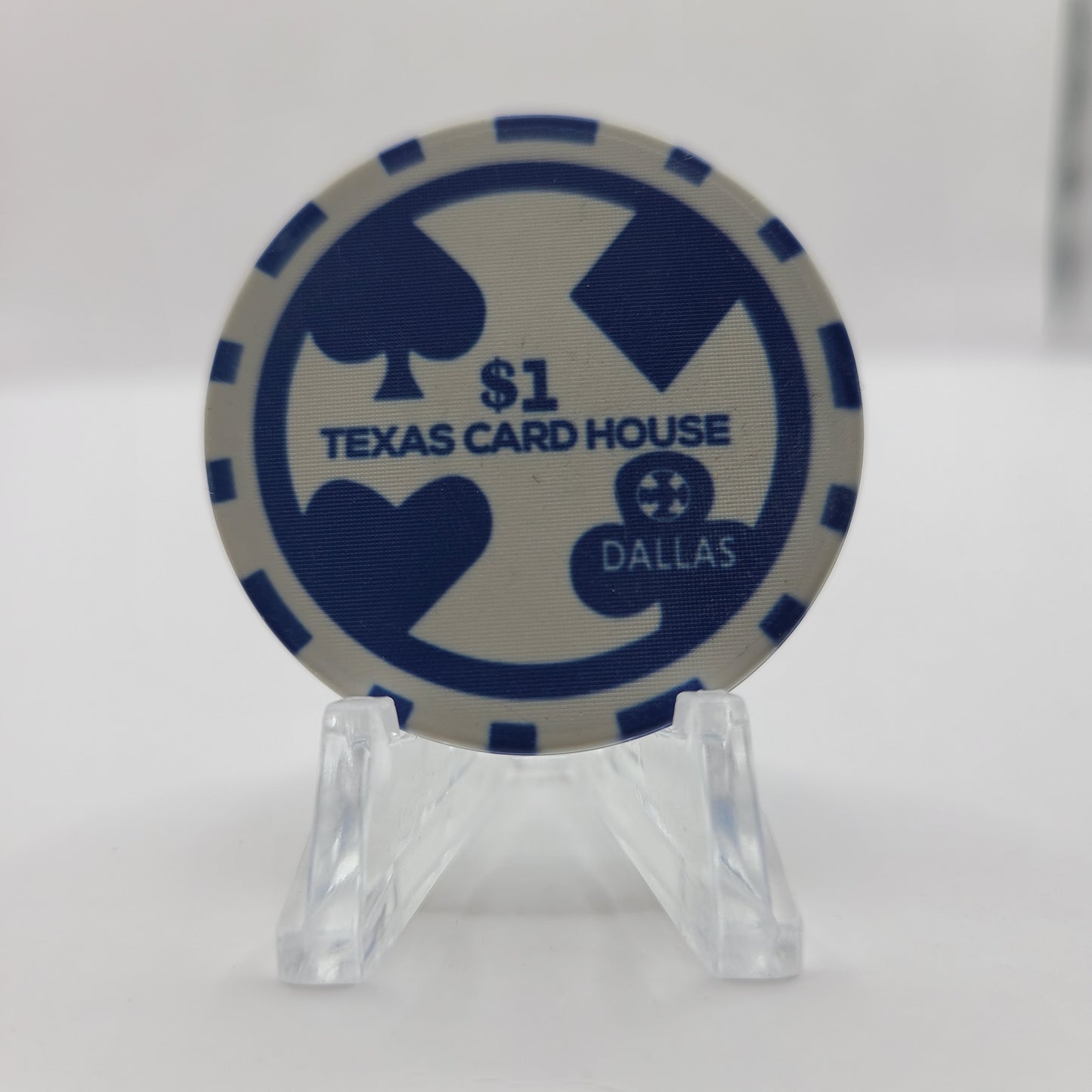 Texas Card House-Dallas Dallas Texas $1 Chip