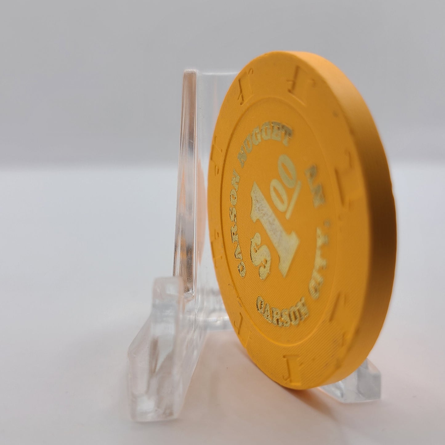 Carson City Nugget Carson City Nevada 2004 $1 Casino Chip E3267