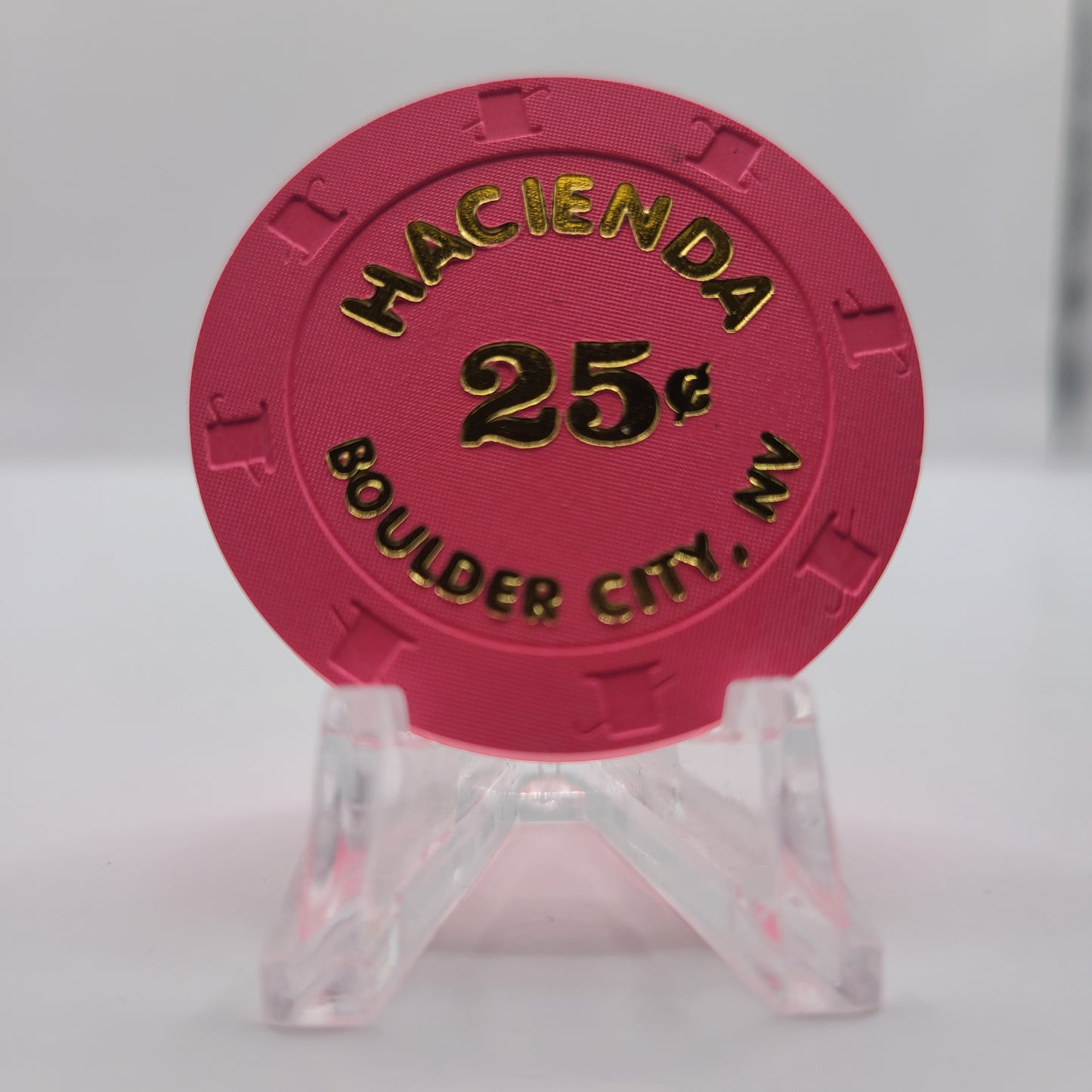 Hacienda Hotel Casino Boulder City Nevada 2005 $.25 Chip E4819