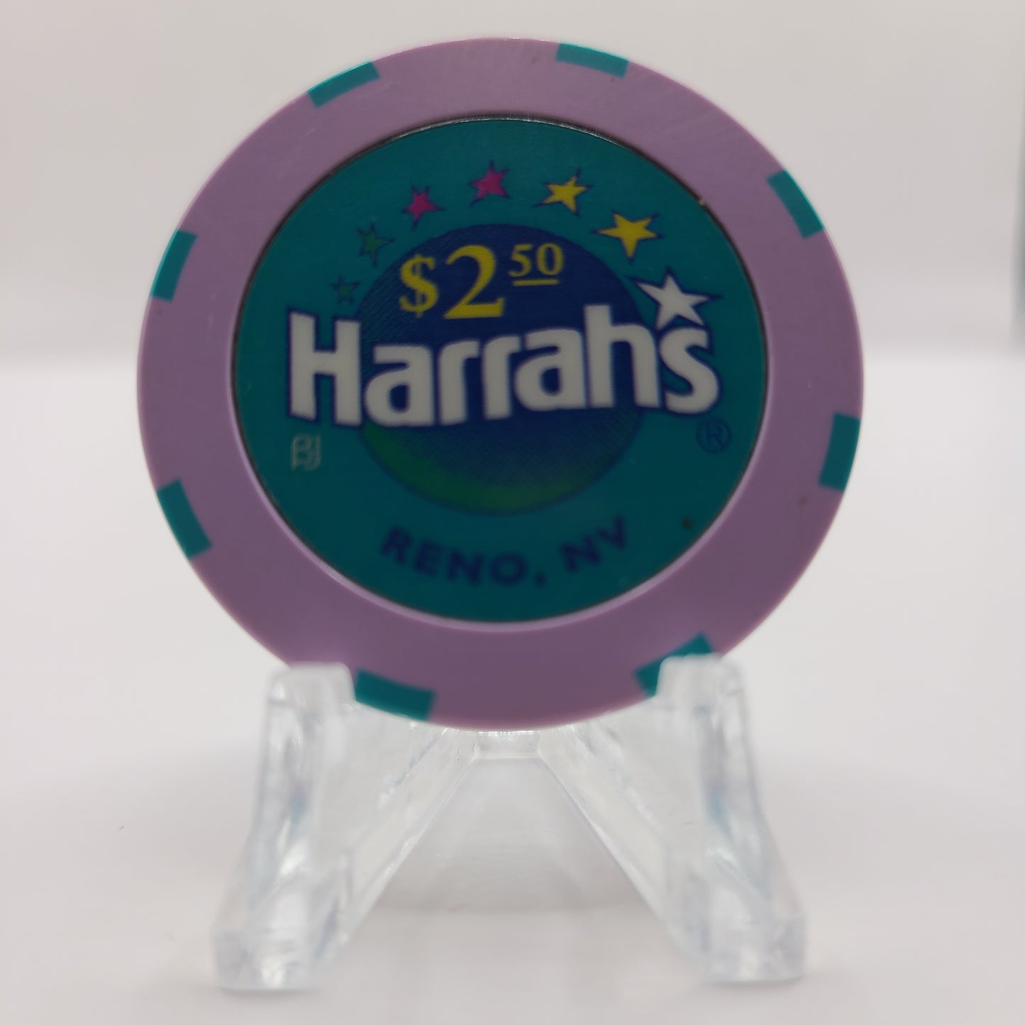 Harrah's Casino Reno Nevada 1998 $2.50 Casino Chip N9879