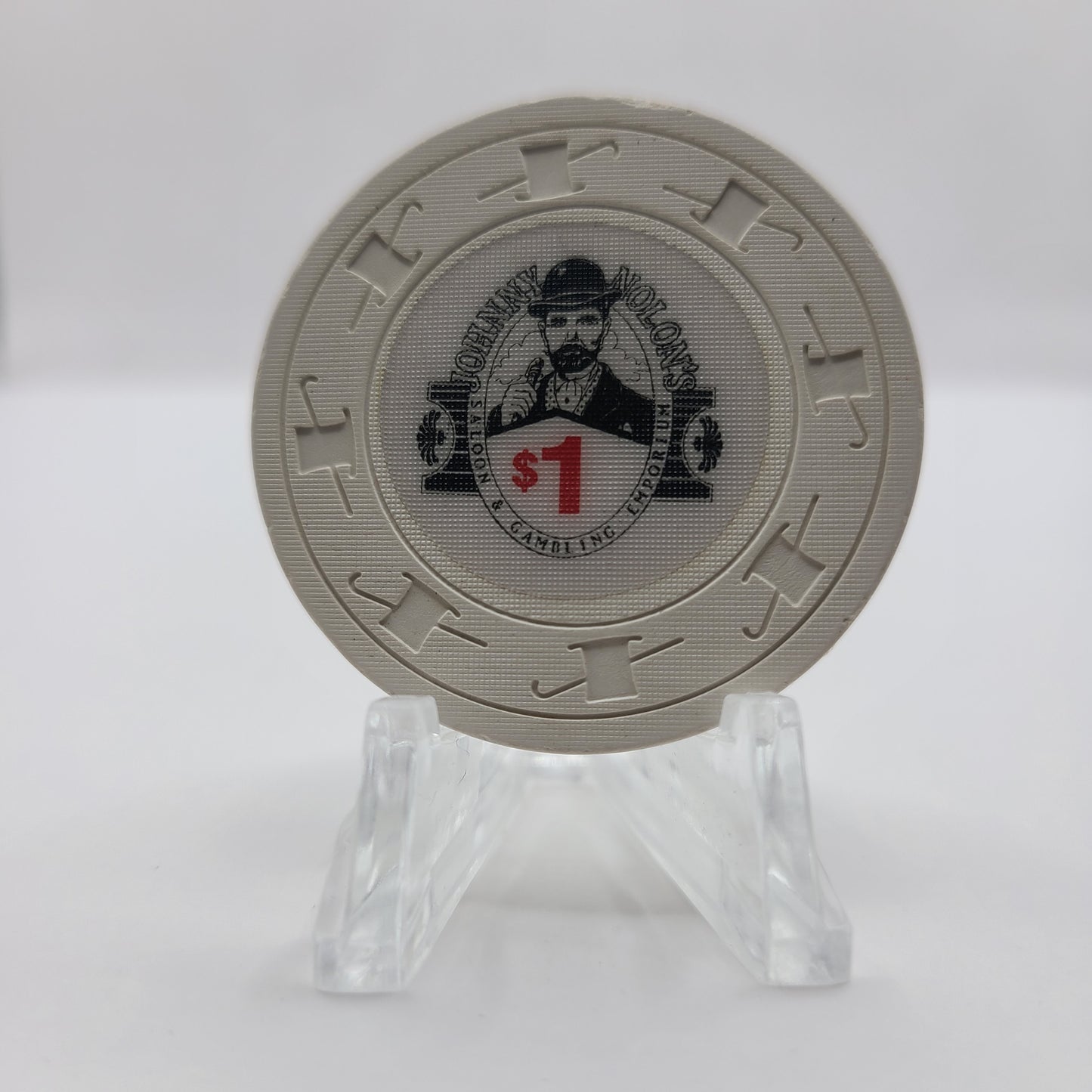 Johnny Nolon's Casino Cripple Creek Colorado 1991 $1 Casino Chip