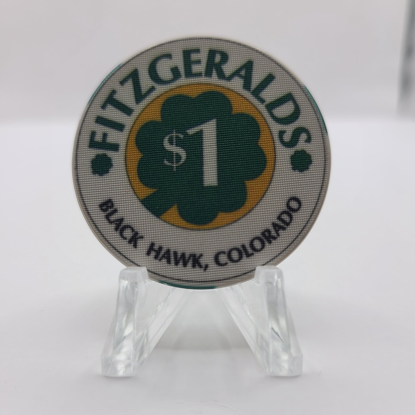 Fitzgeralds Casino Black Hawk Colorado 2009 $1 Chip (Linen)