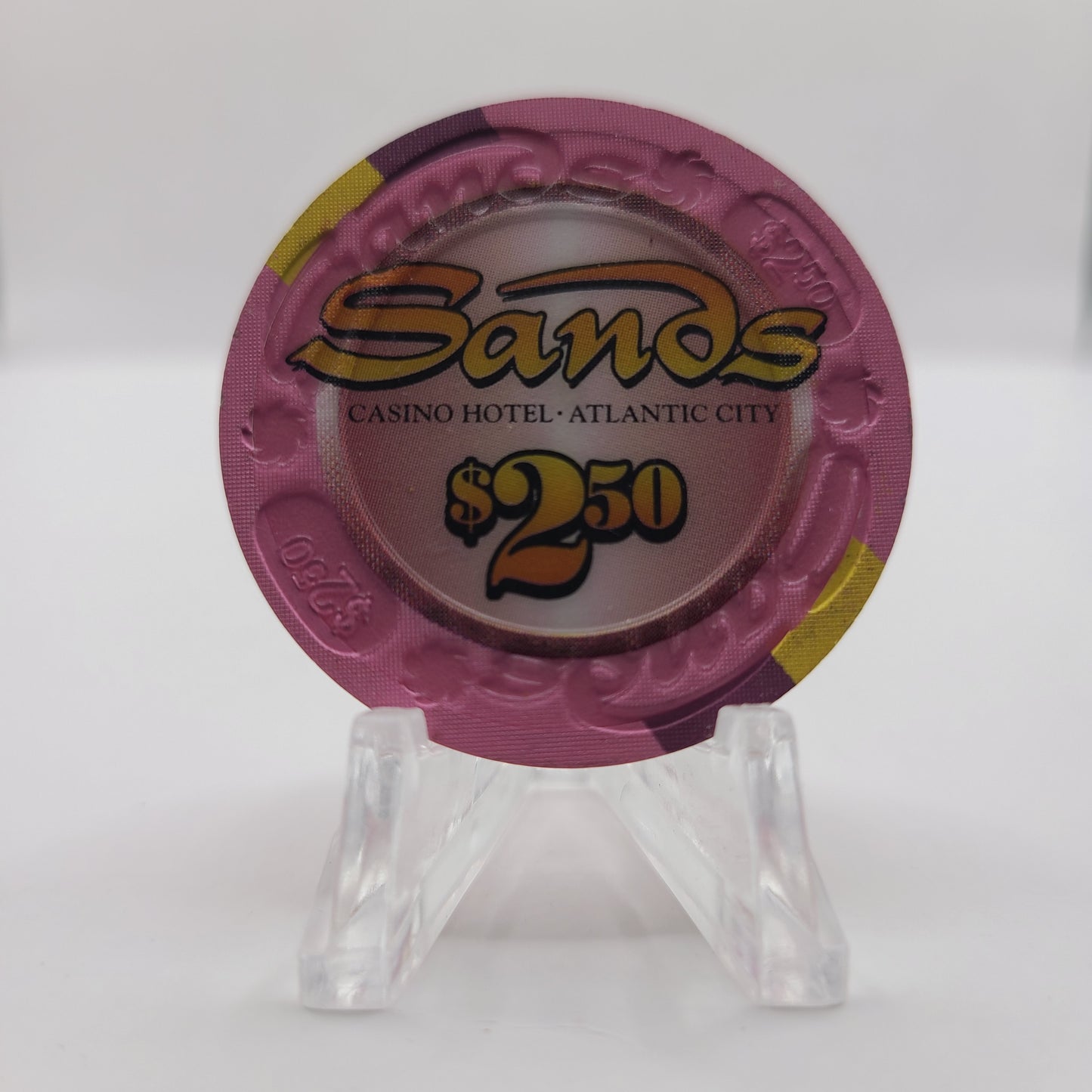 Sands Casino Hotel Atlantic City New Jersey $2.50 Casino Chip