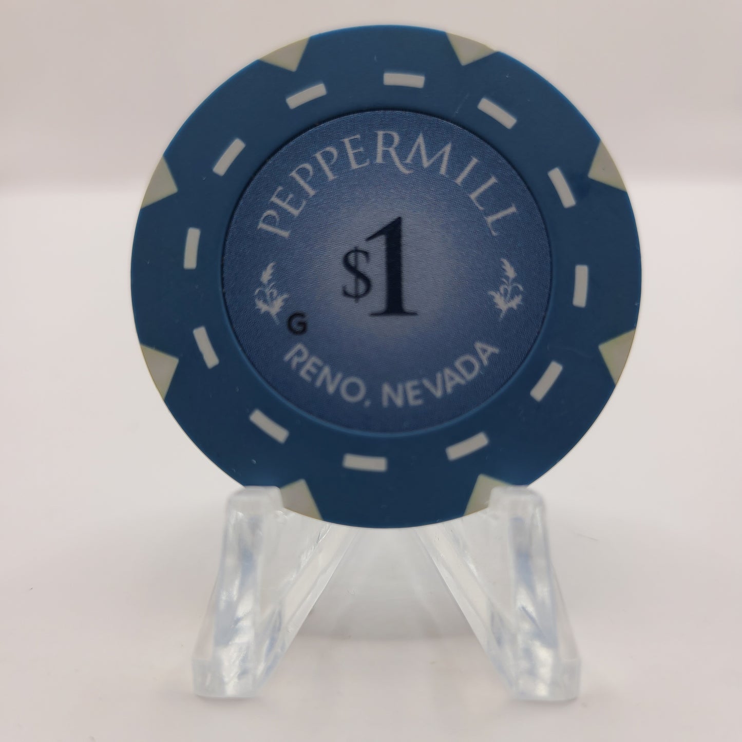 Peppermill Hotel Casino Reno Nevada 2013 $1 Casino Chip D1119