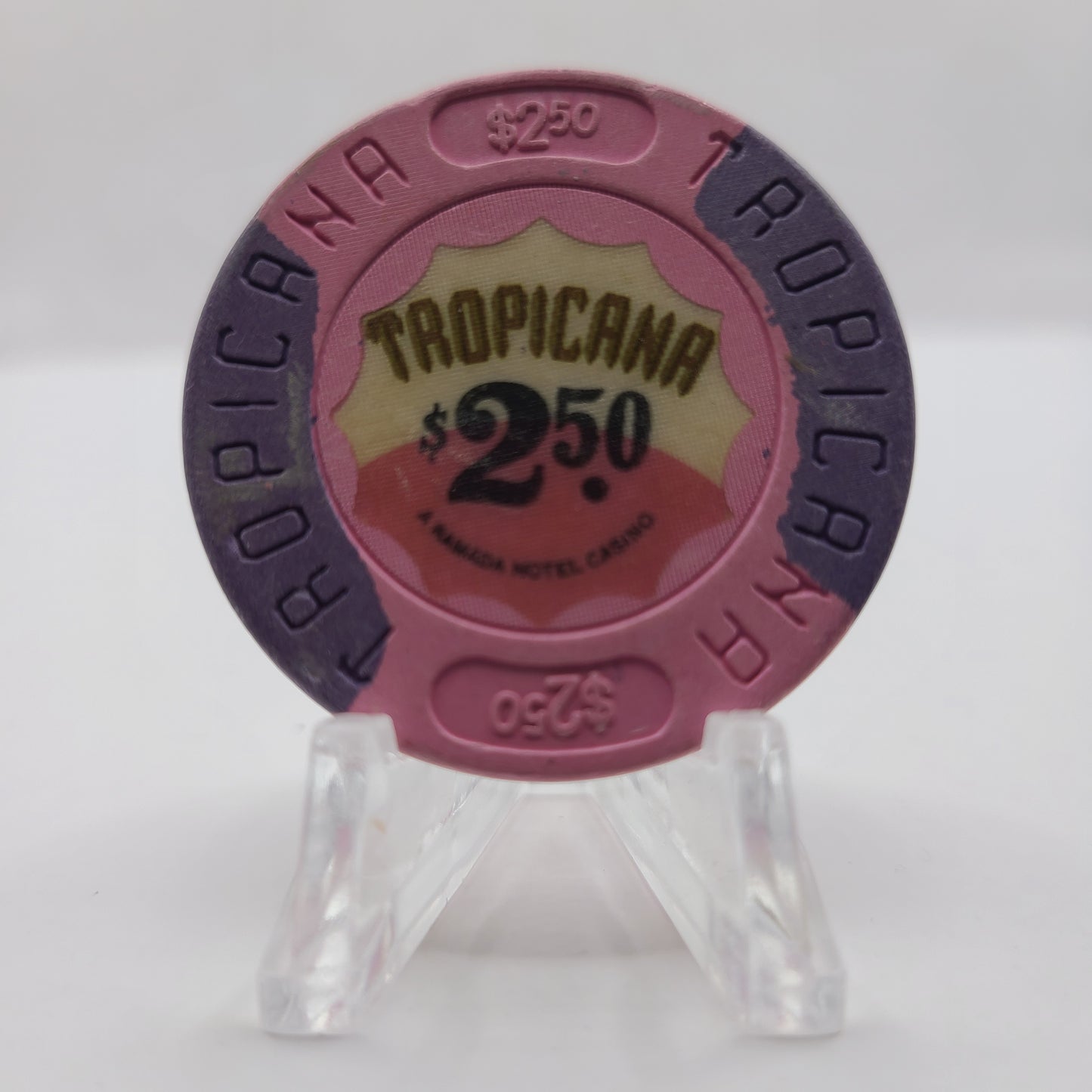 Tropicana Casino Resort Atlantic City New Jersey $2.50 Chip