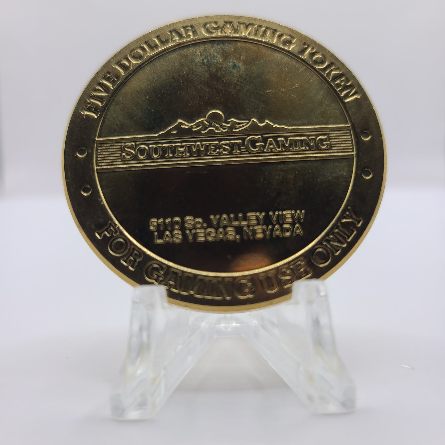 Doc Holliday's Saloon Las Vegas Nevada 1997 $5 Token