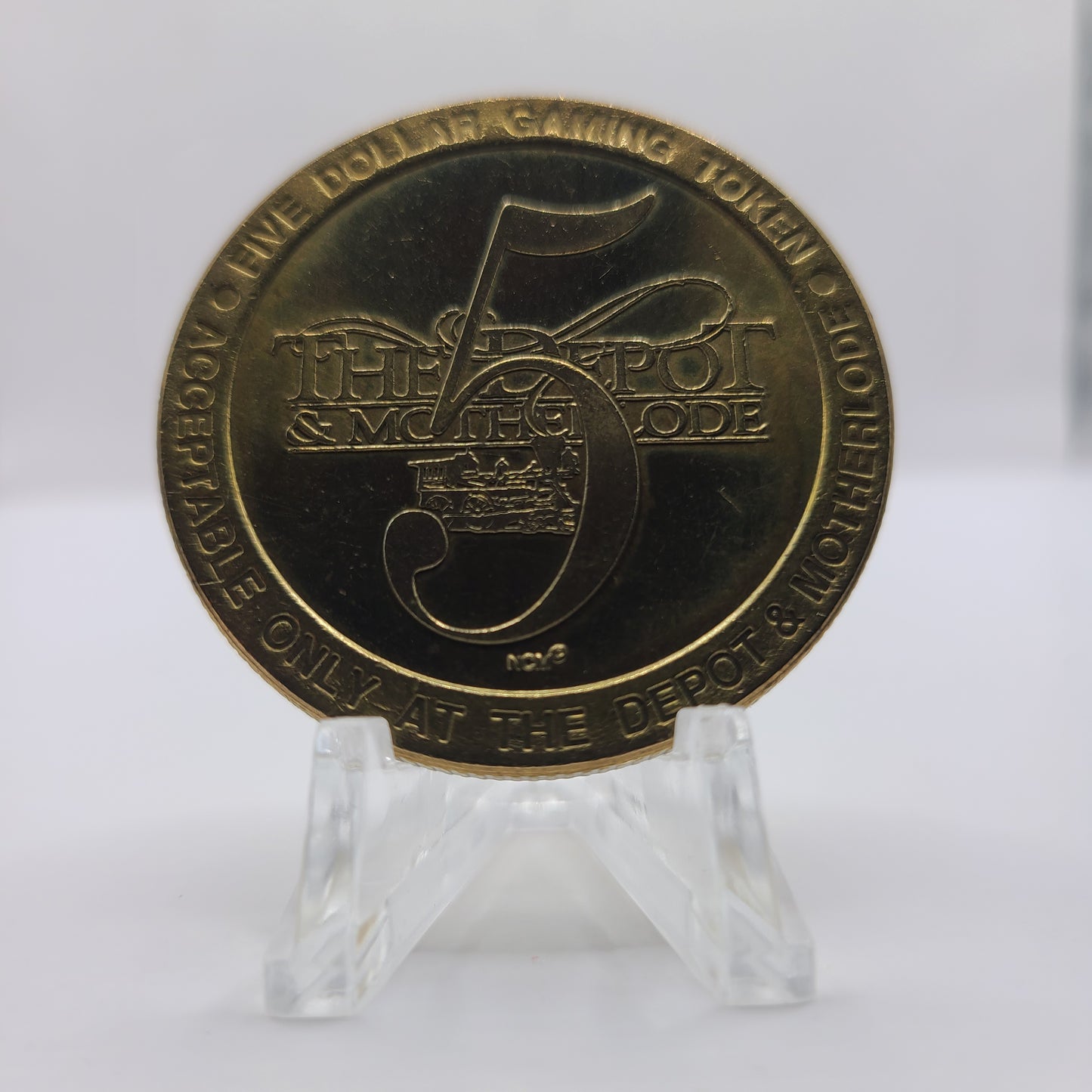 The Depot Deadwood South Dakota 1995 $5 Token