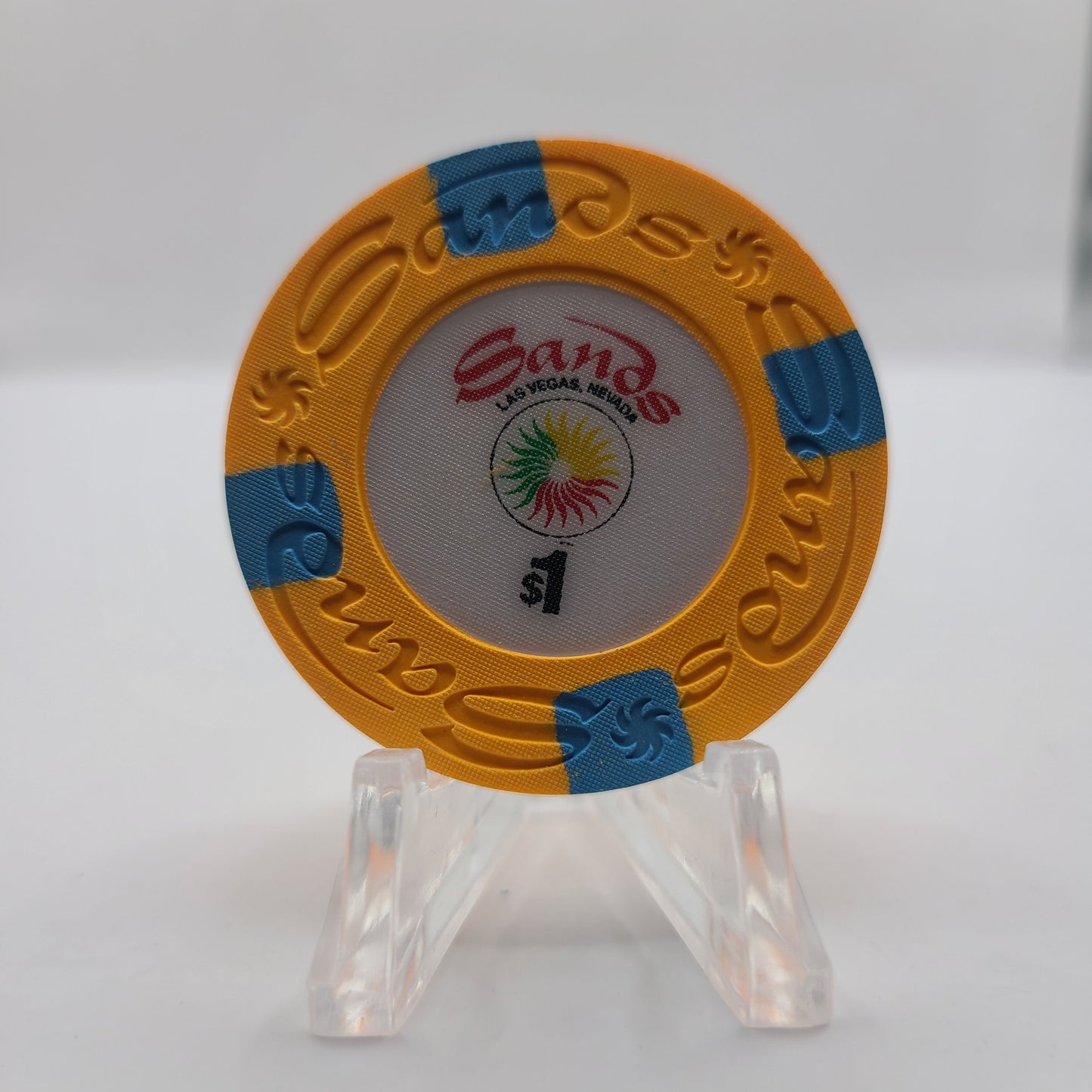 Sands Hotel Casino Las Vegas Nevada 1995 $1 Casino Chip N4539